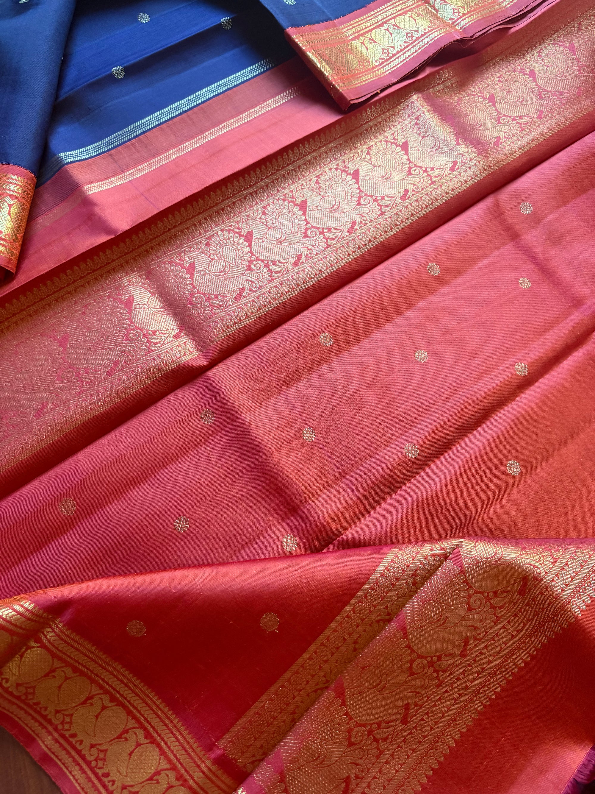 MYTHILI:  Vintage Korvai Kanjivaram