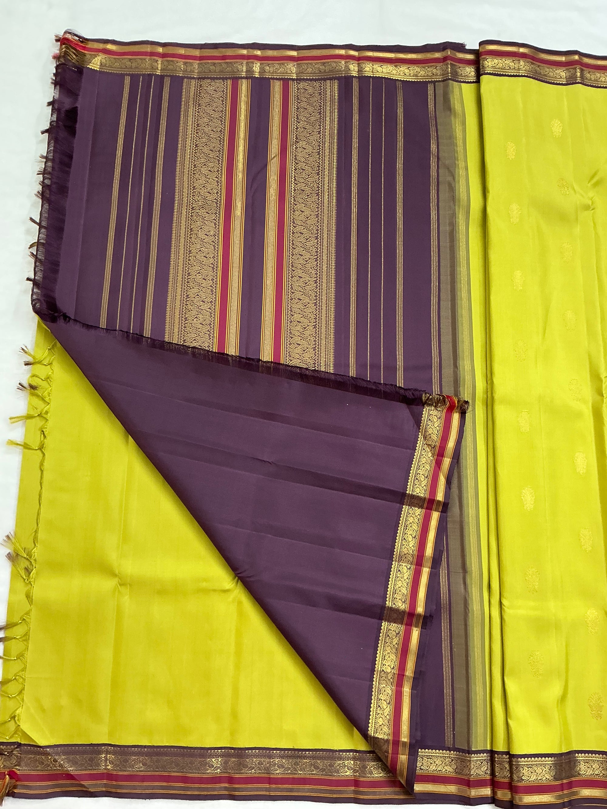 MYTHILI:  Vintage Inspired Kanjivaram (SAMPANGA)