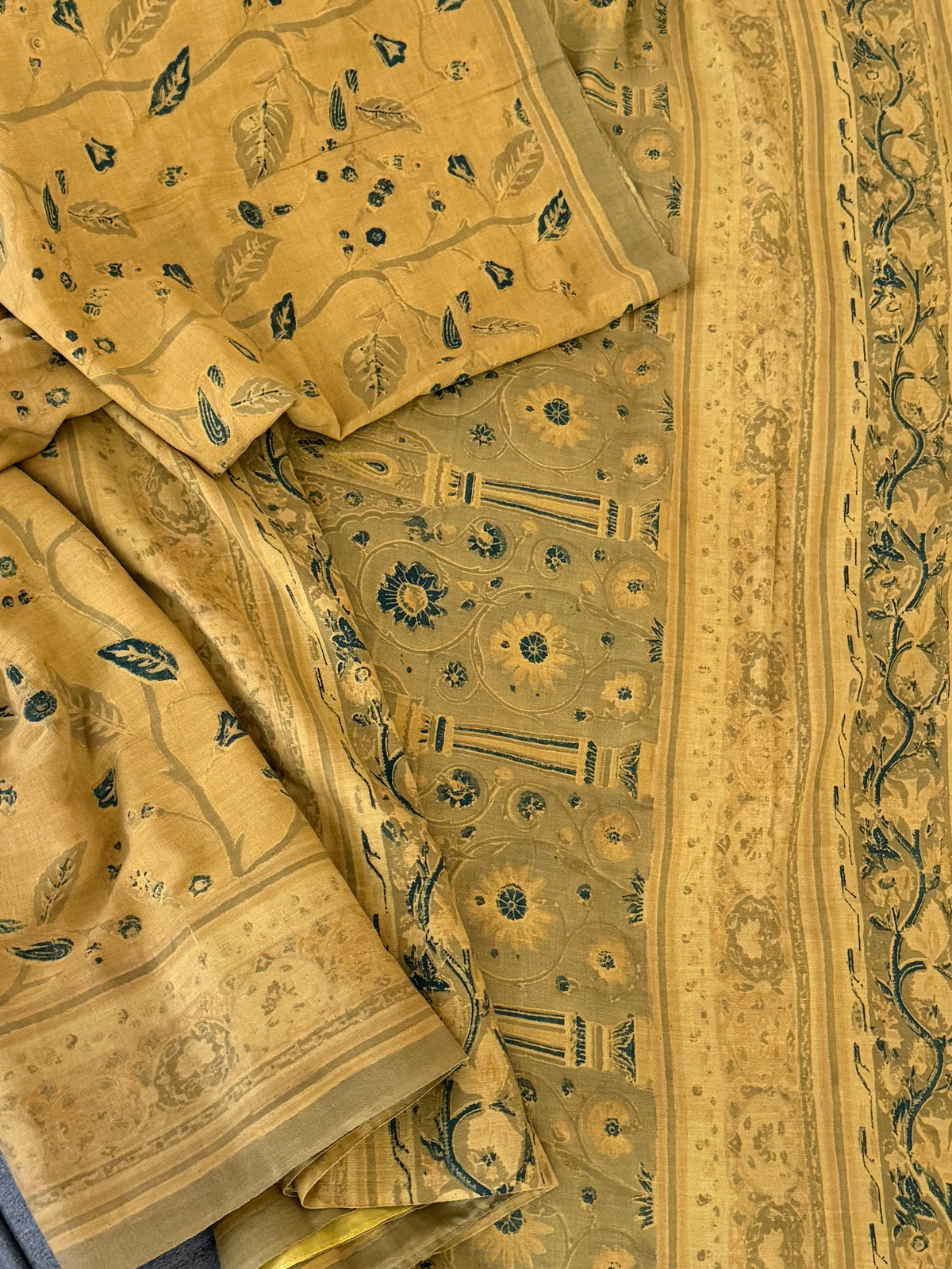 Pracheen Ajrakh - Matka Silk