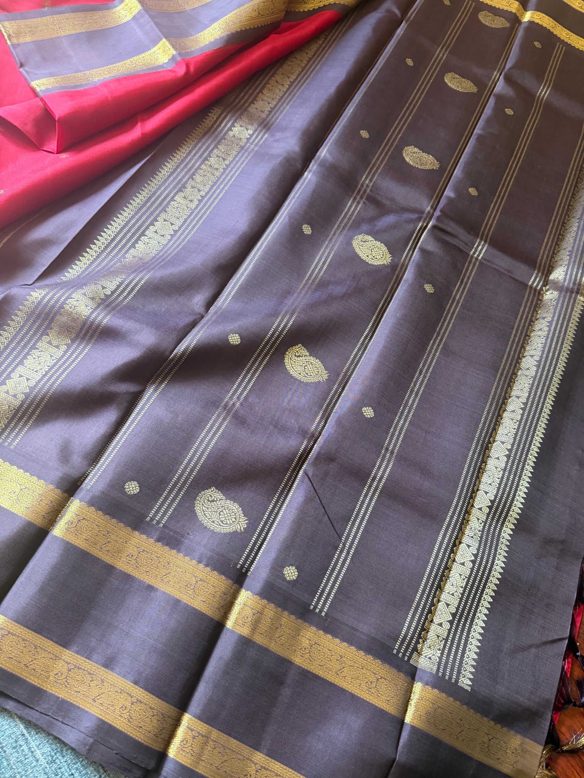 MYTHILI:  Vintage Korvai Kanjivaram