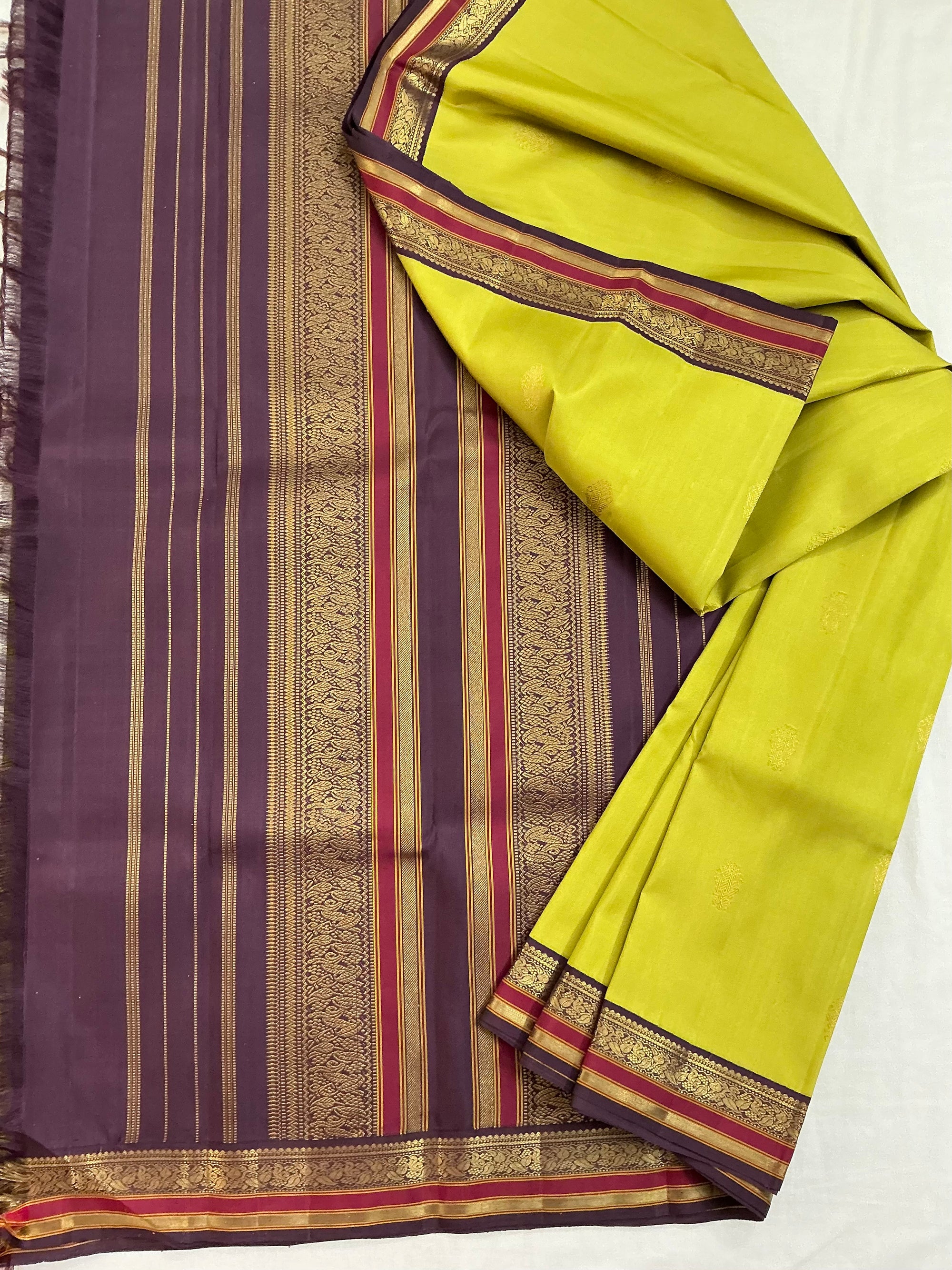 MYTHILI:  Vintage Inspired Kanjivaram (SAMPANGA)