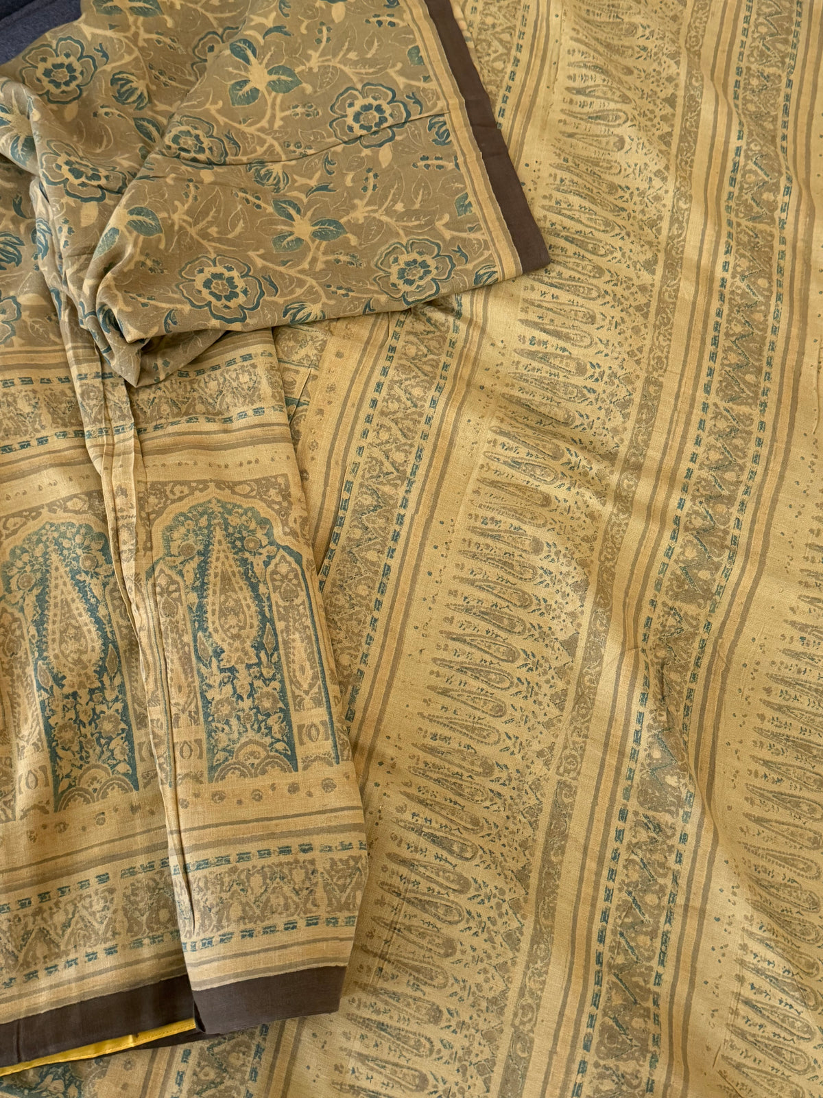 Pracheen Ajrakh - Matka Silk