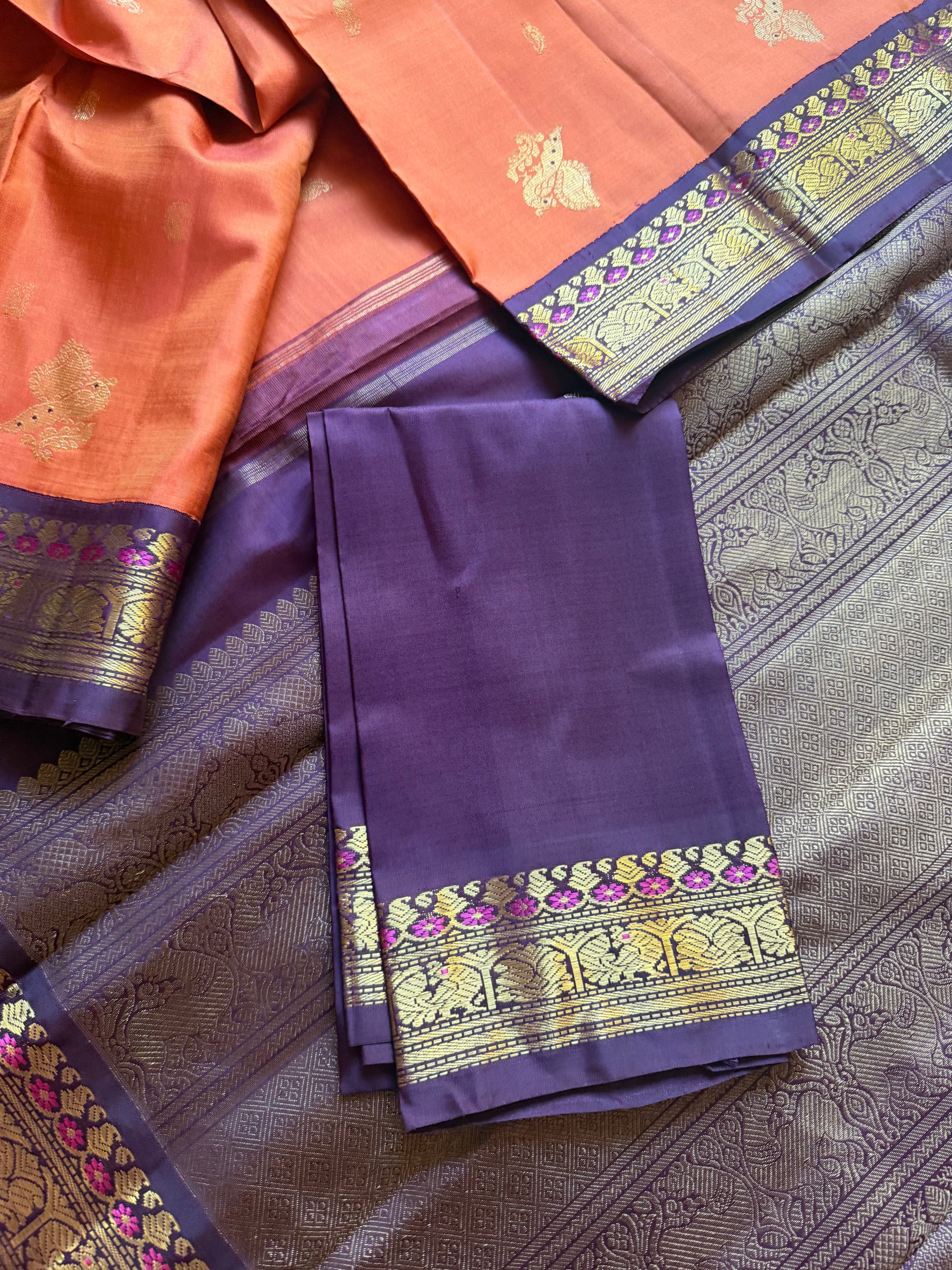 MYTHILI:  Vintage Korvai Kanjivaram