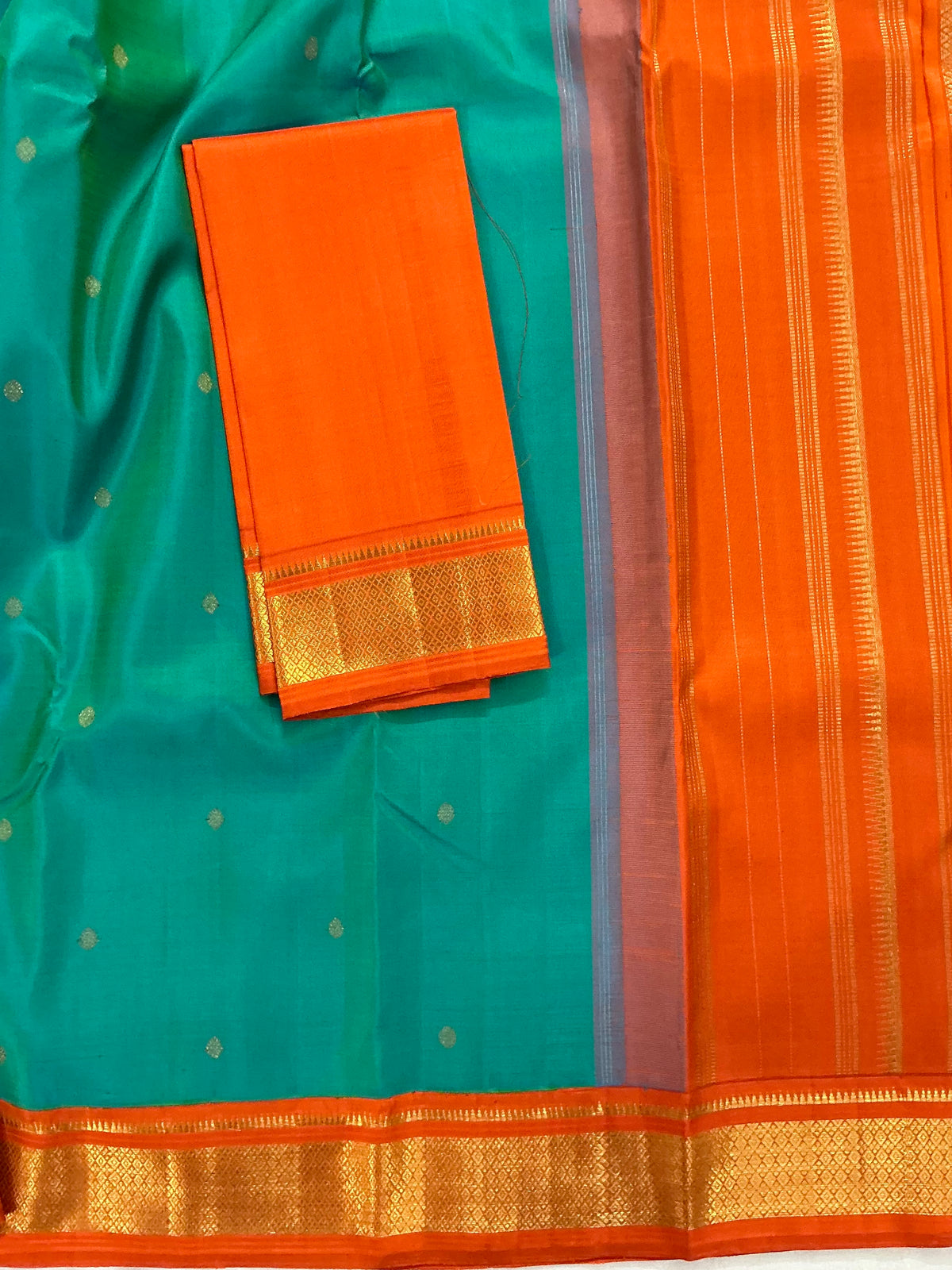 MYTHILI:  Jewel Tone blue