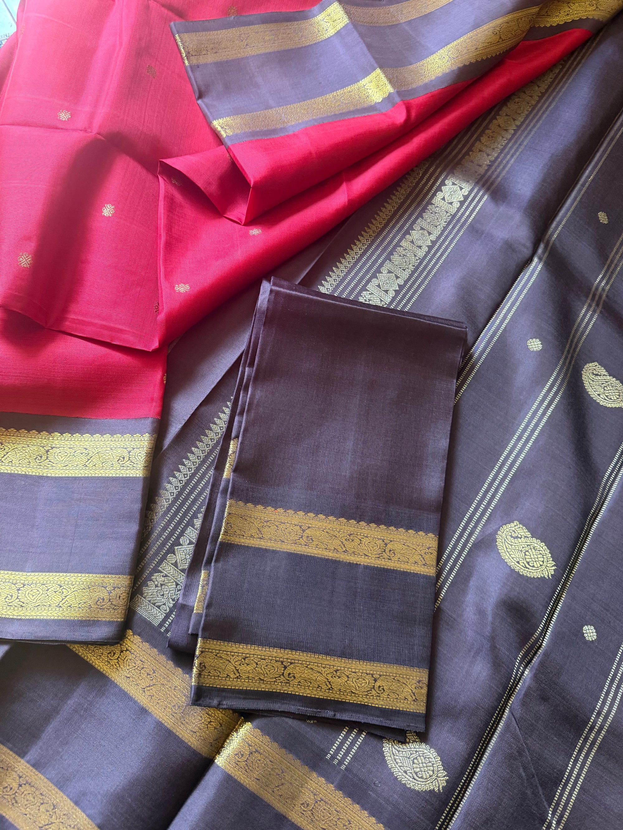 MYTHILI:  Vintage Korvai Kanjivaram