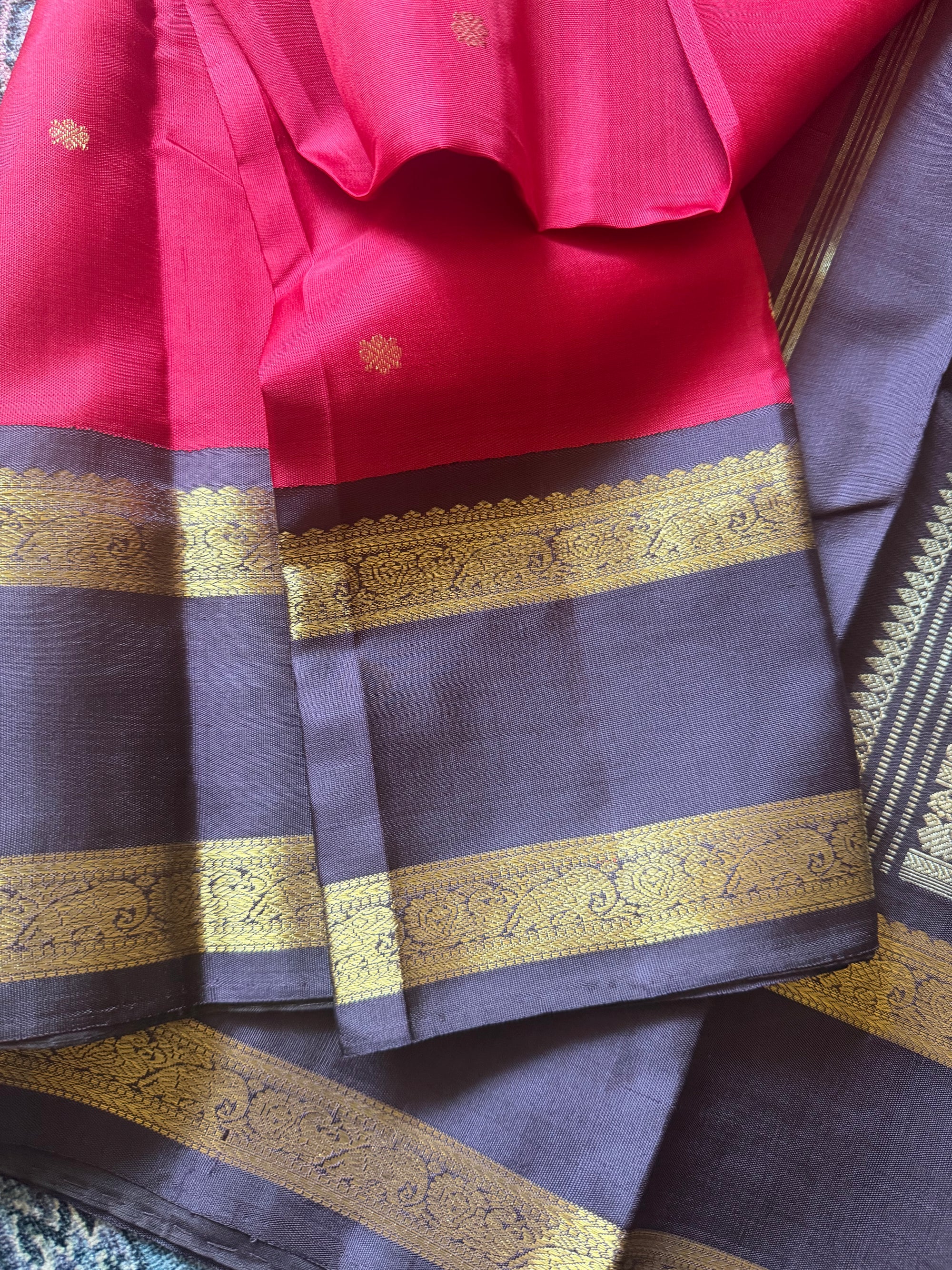 MYTHILI:  Vintage Korvai Kanjivaram