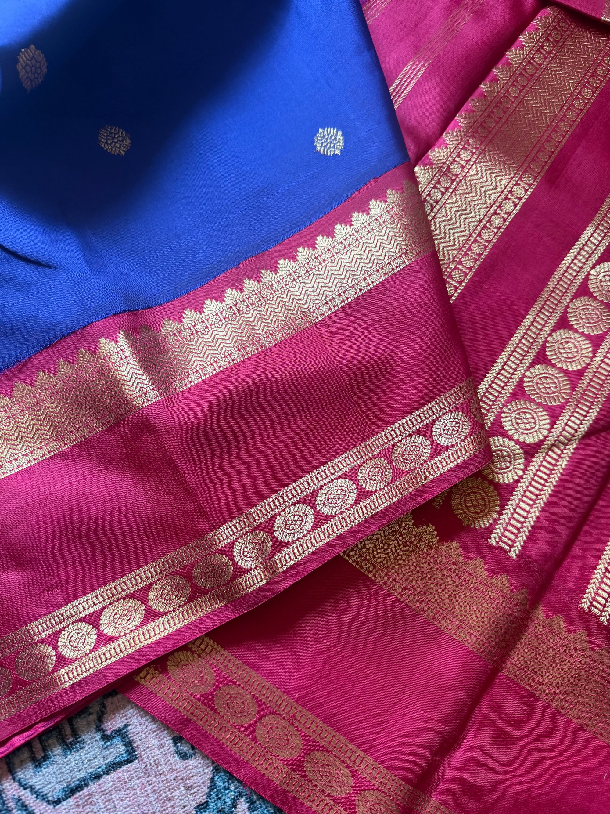 MYTHILI:  Vintage Korvai Kanjivaram