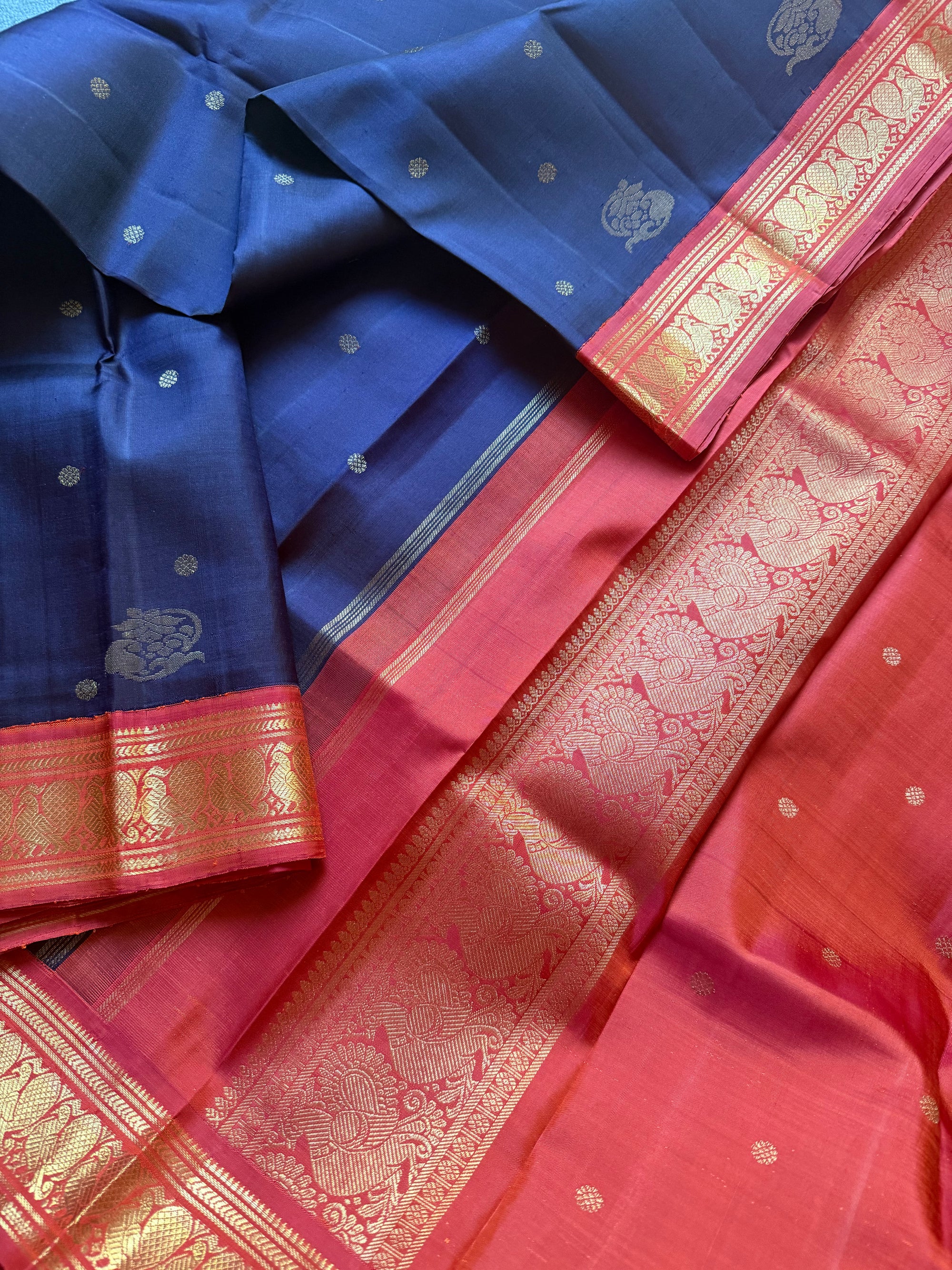 MYTHILI:  Vintage Korvai Kanjivaram
