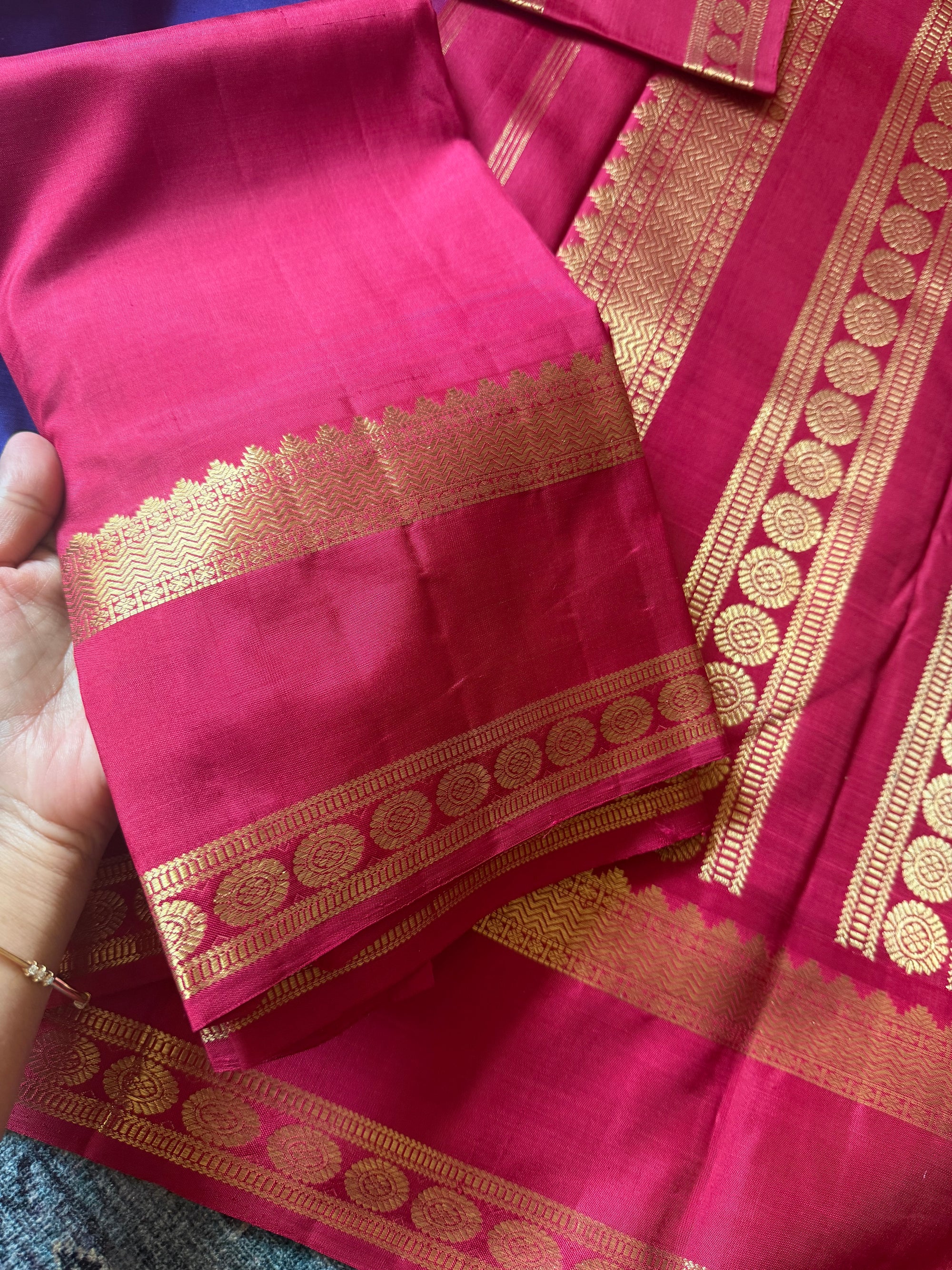 MYTHILI:  Vintage Korvai Kanjivaram