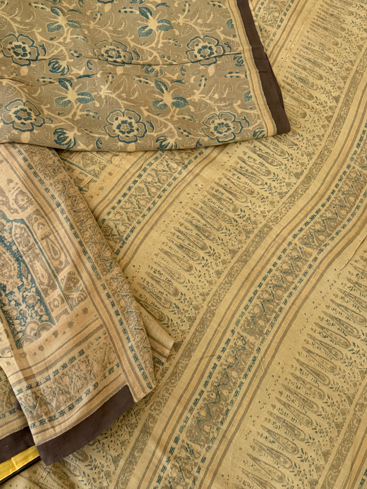 Pracheen Ajrakh - Matka Silk
