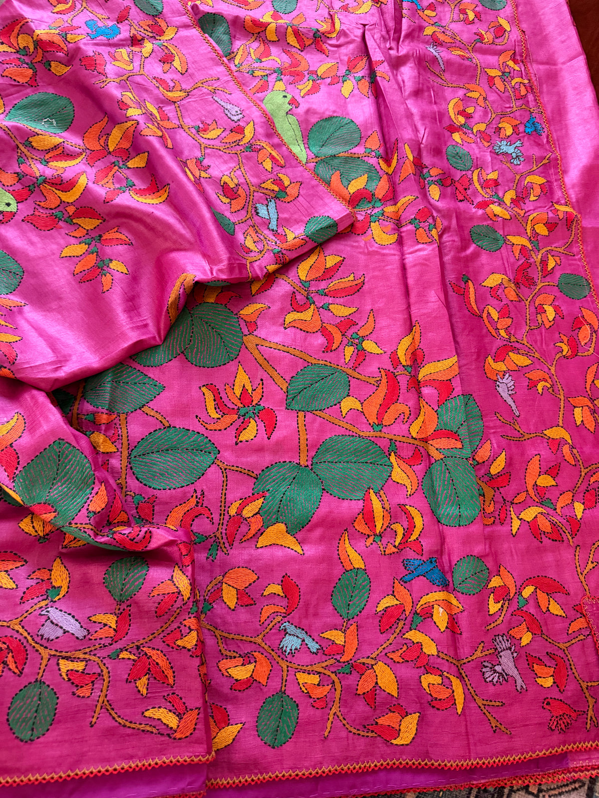 VRIKSHA : SIGNATURE KANTHA ON  TUSSAR