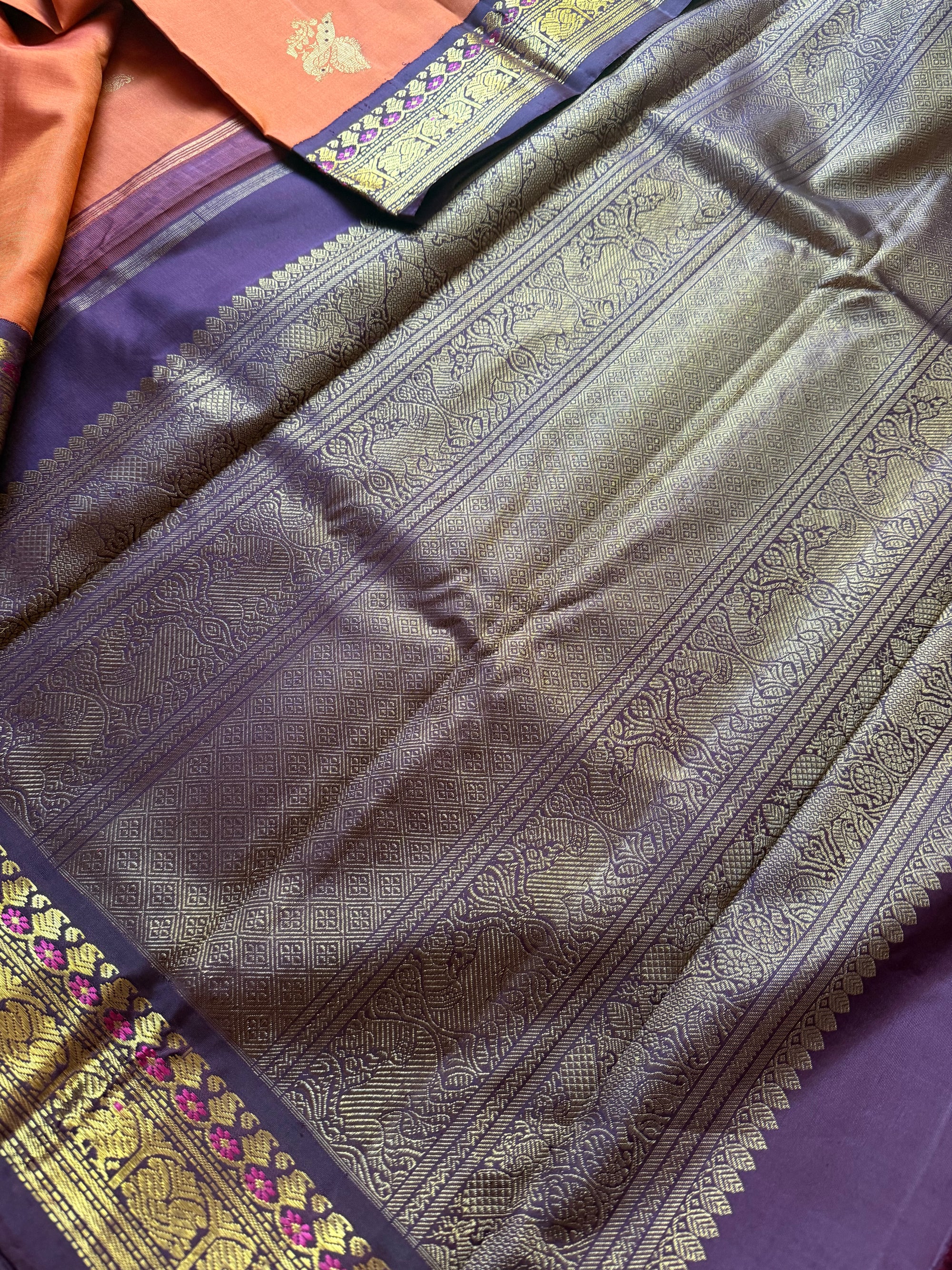 MYTHILI:  Vintage Korvai Kanjivaram