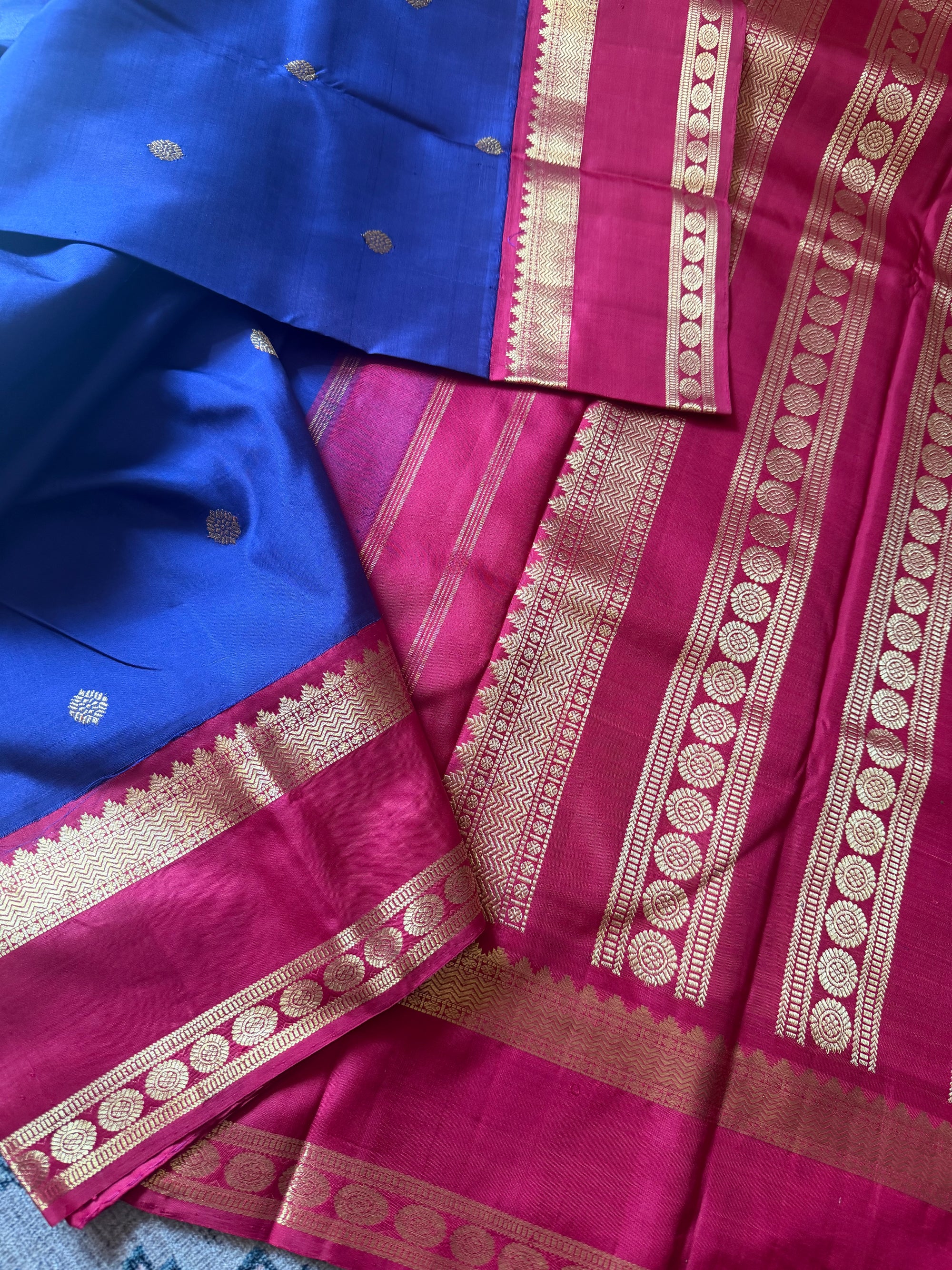 MYTHILI:  Vintage Korvai Kanjivaram