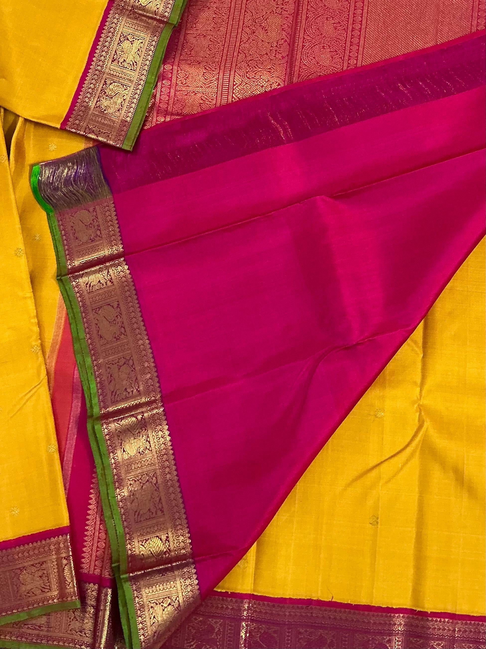 MYTHILI:  SHADES OF YELLOW ( PASUMANJAL)