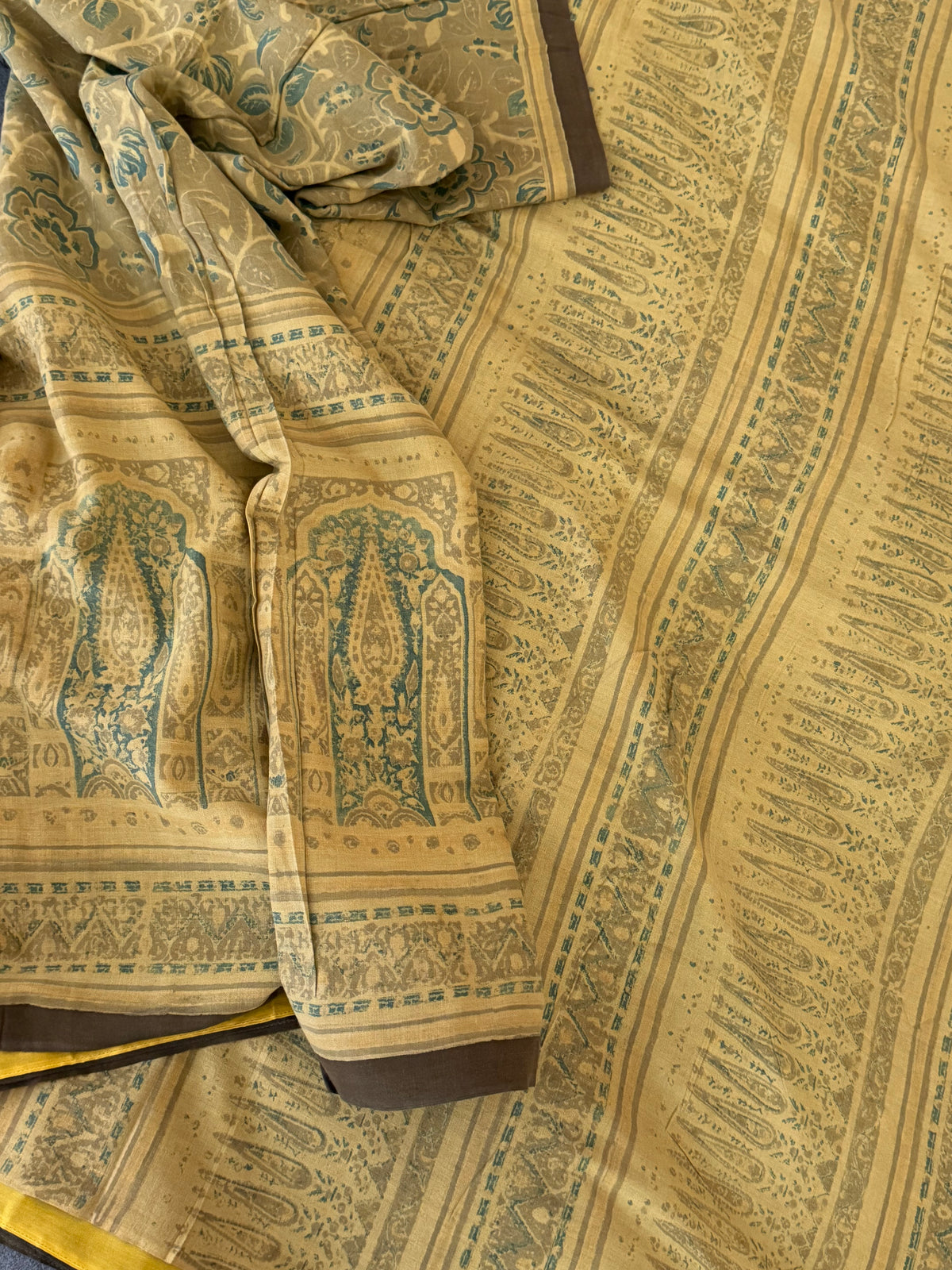 Pracheen Ajrakh - Matka Silk