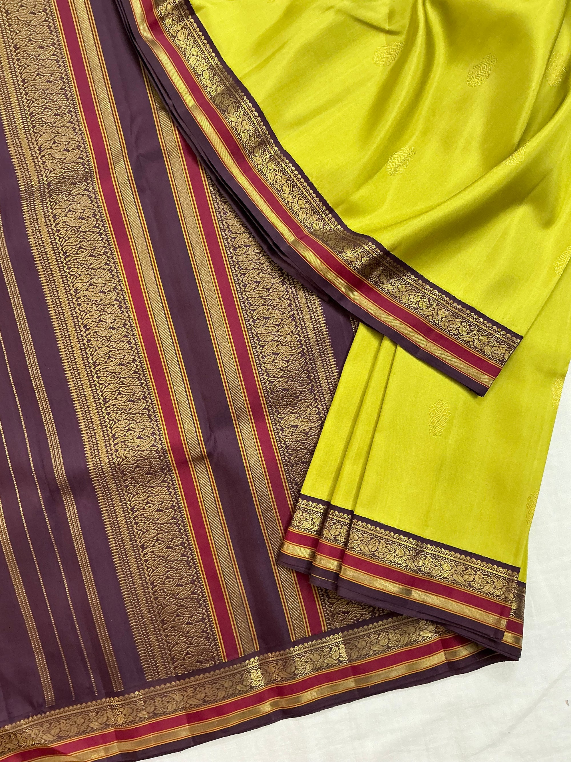 MYTHILI:  Vintage Inspired Kanjivaram (SAMPANGA)