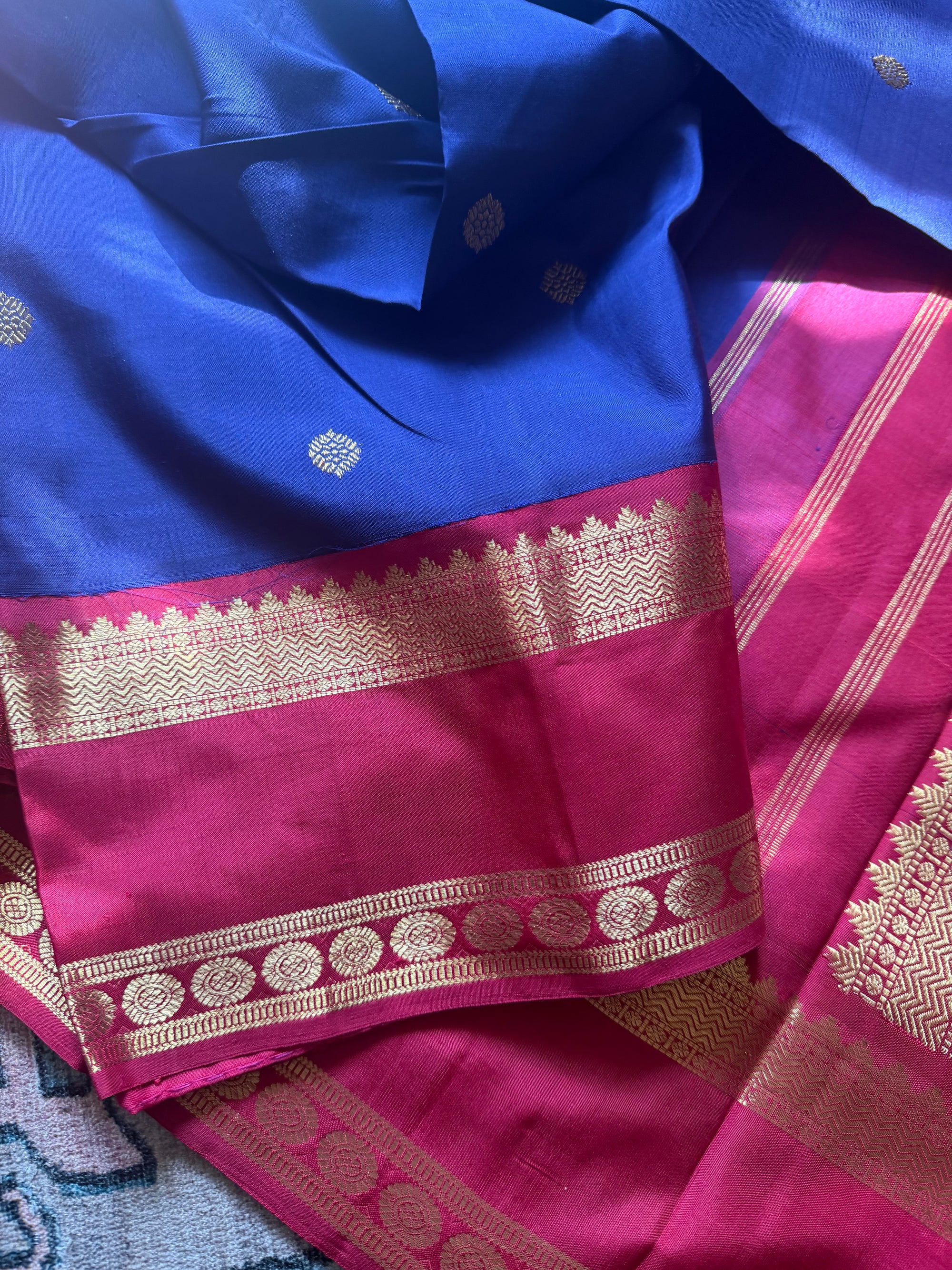 MYTHILI:  Vintage Korvai Kanjivaram