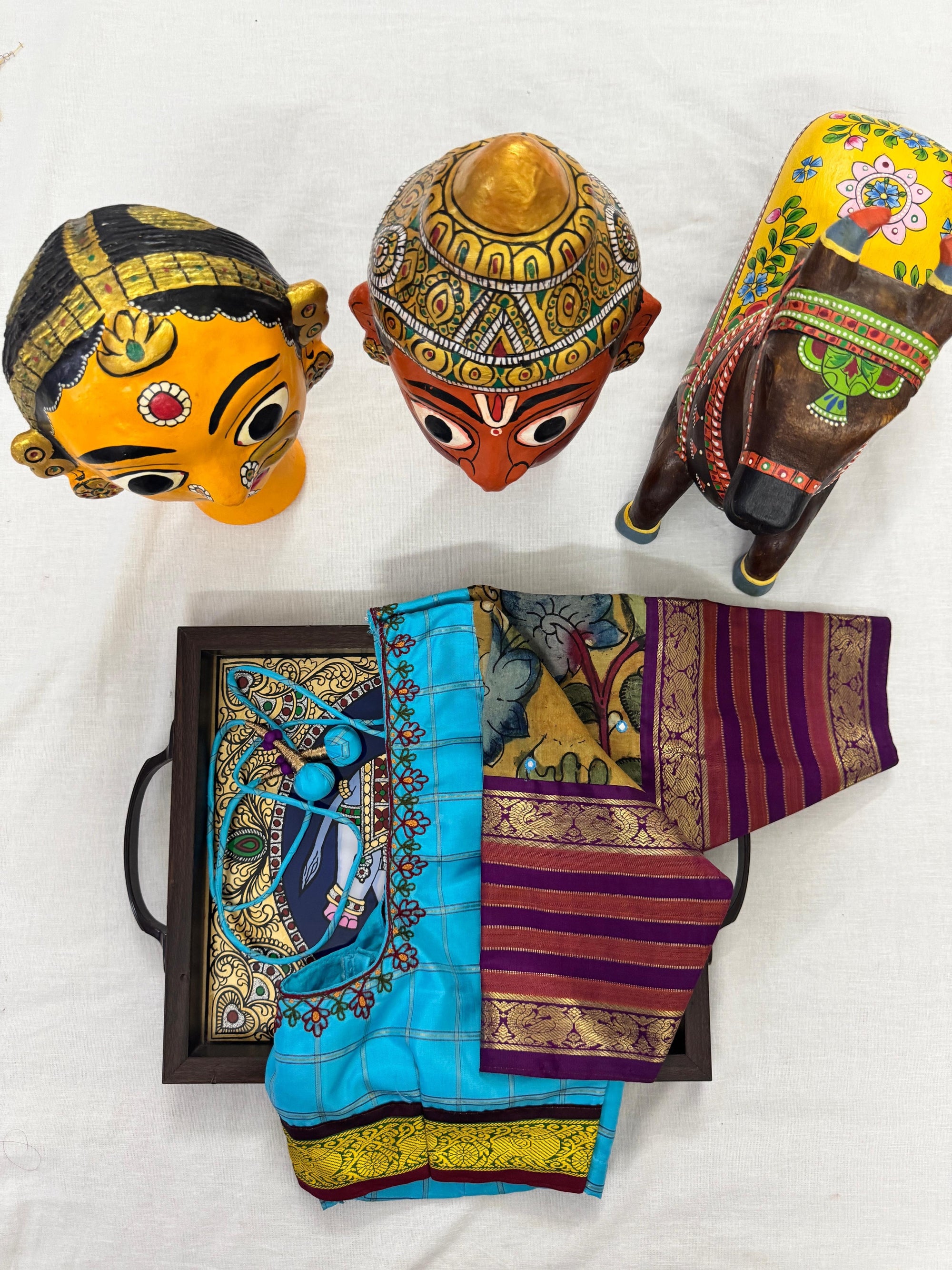 Handcrafted Ready to Wear Blouse : Kanjivaram Silk