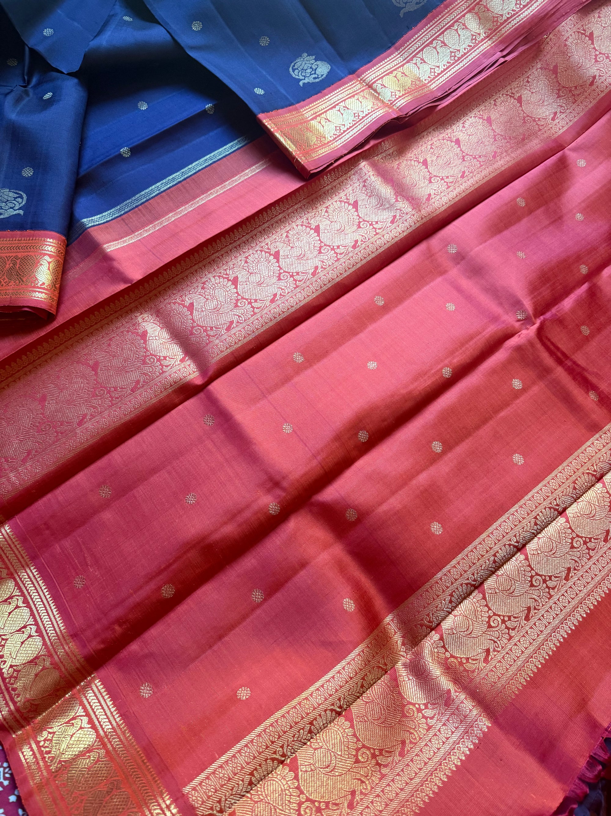 MYTHILI:  Vintage Korvai Kanjivaram