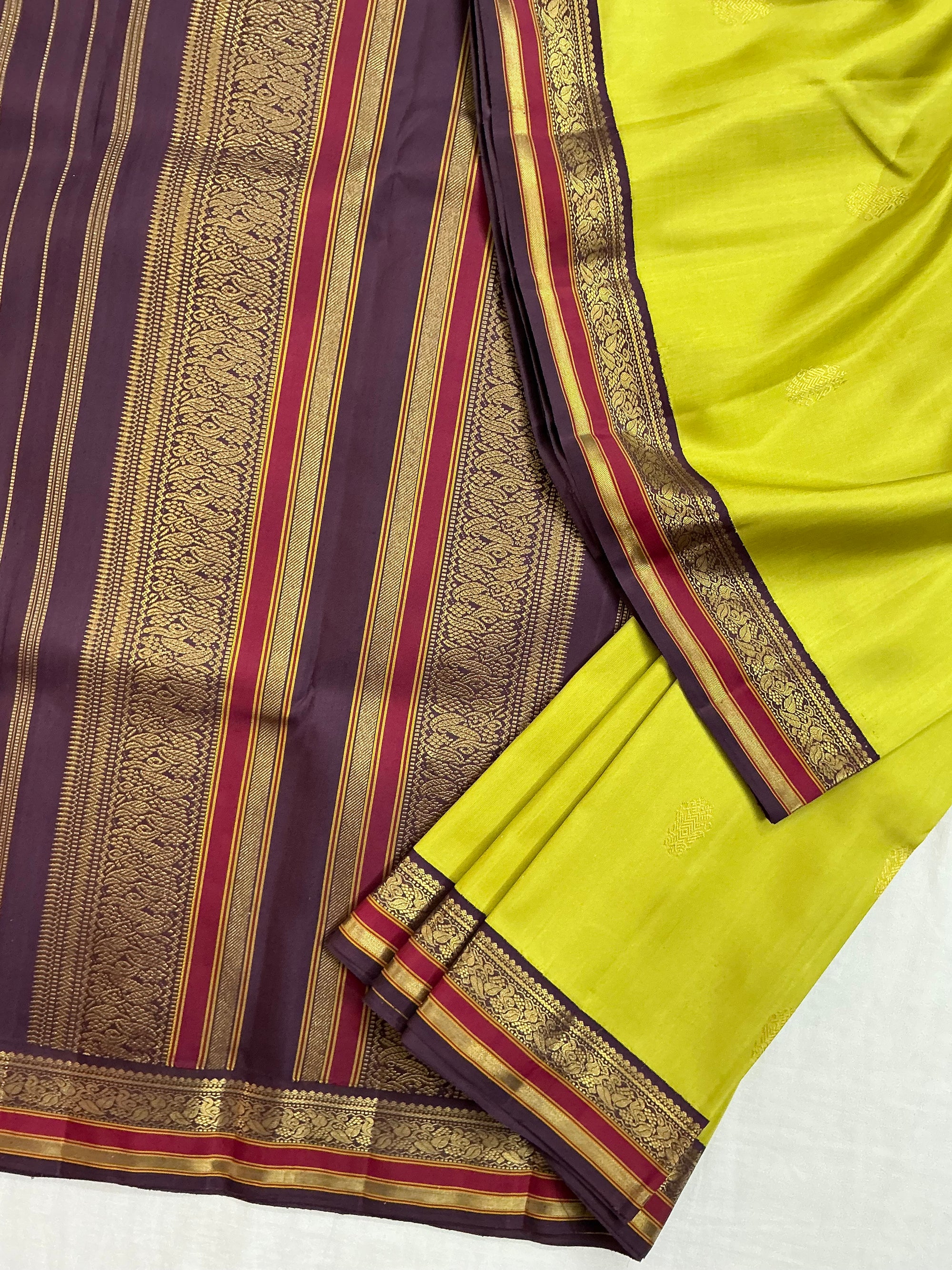 MYTHILI:  Vintage Inspired Kanjivaram (SAMPANGA)