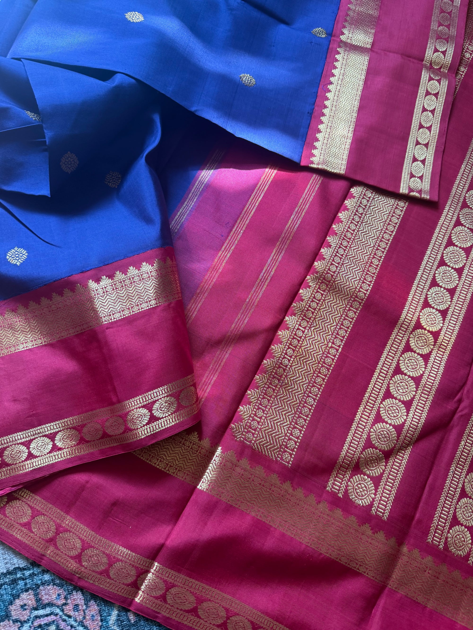 MYTHILI:  Vintage Korvai Kanjivaram