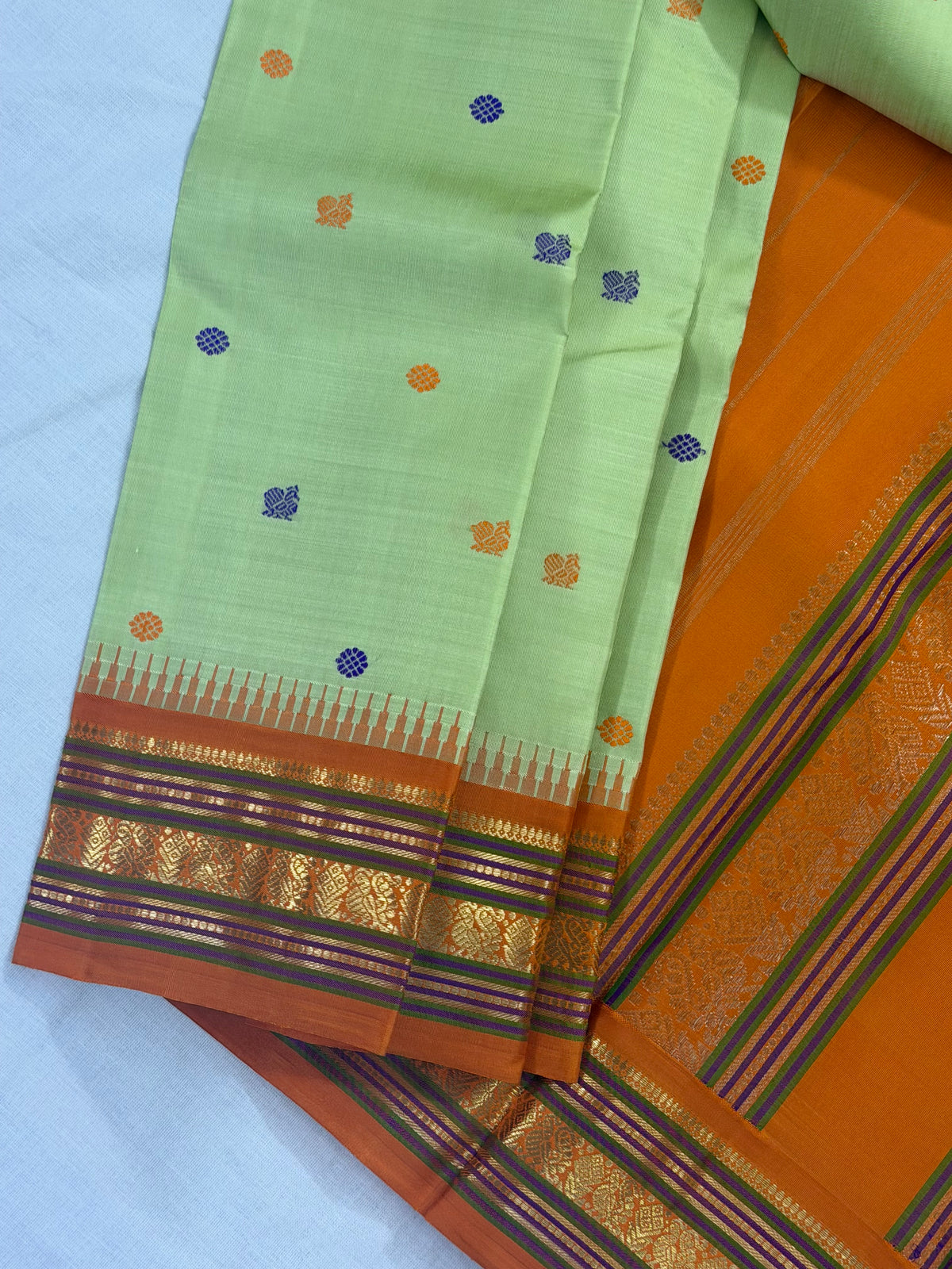 MAATHEY: Korvai Kanjivaram silk