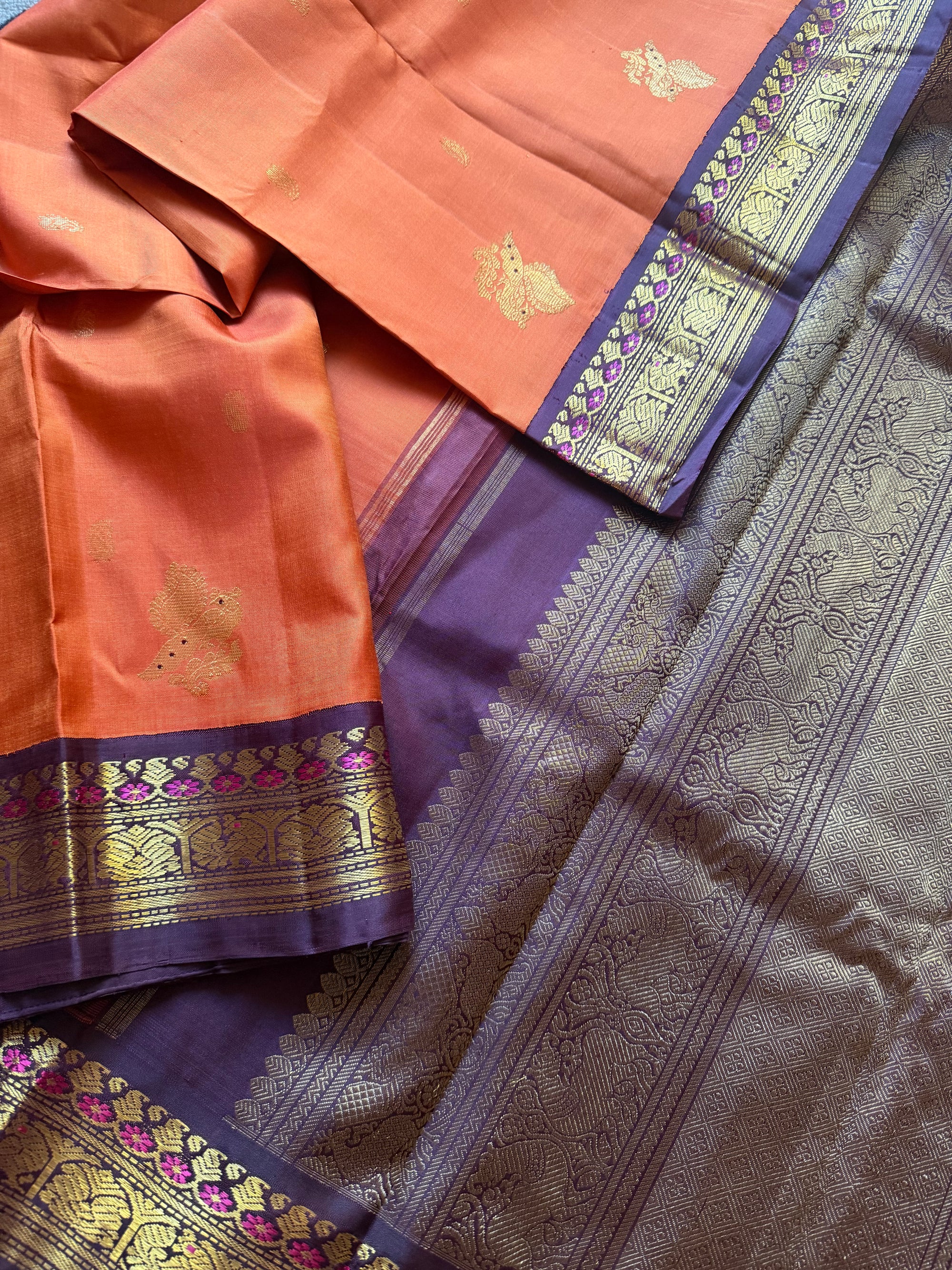 MYTHILI:  Vintage Korvai Kanjivaram