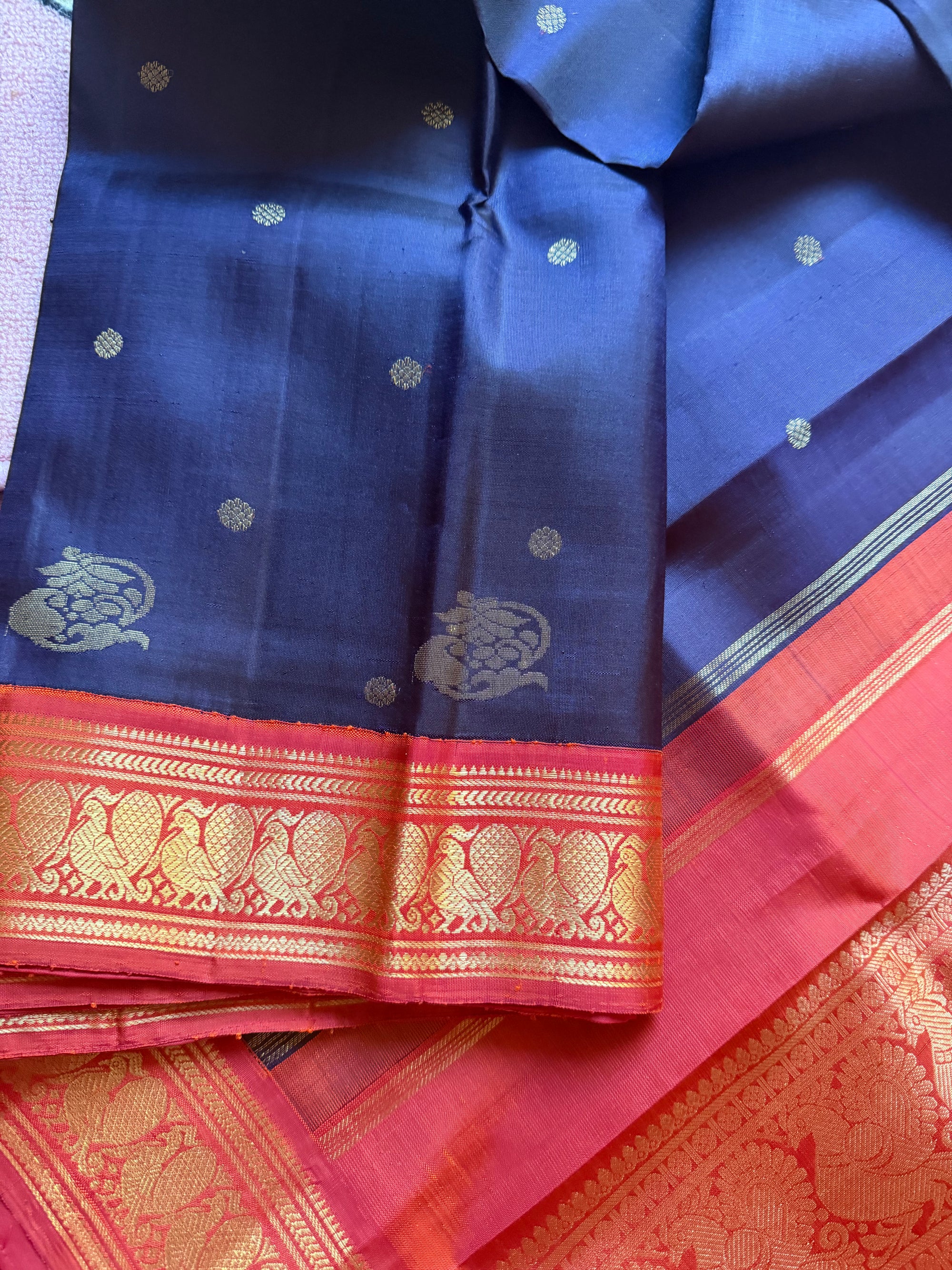MYTHILI:  Vintage Korvai Kanjivaram