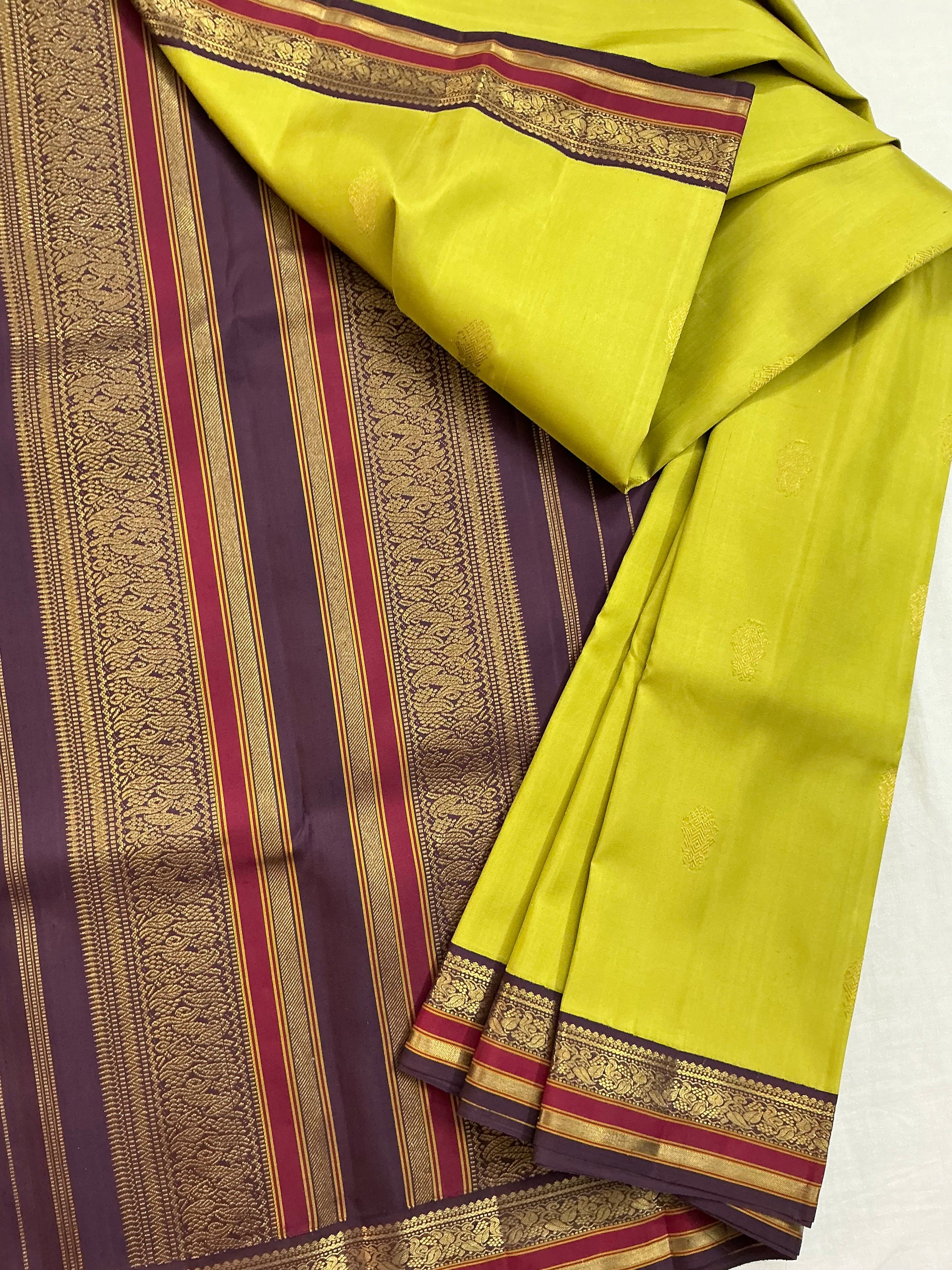 MYTHILI:  Vintage Inspired Kanjivaram (SAMPANGA)