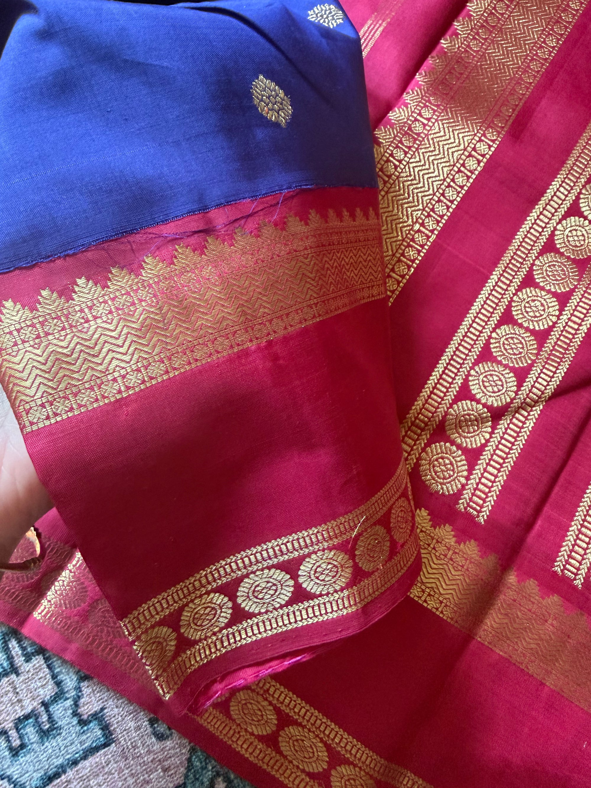 MYTHILI:  Vintage Korvai Kanjivaram
