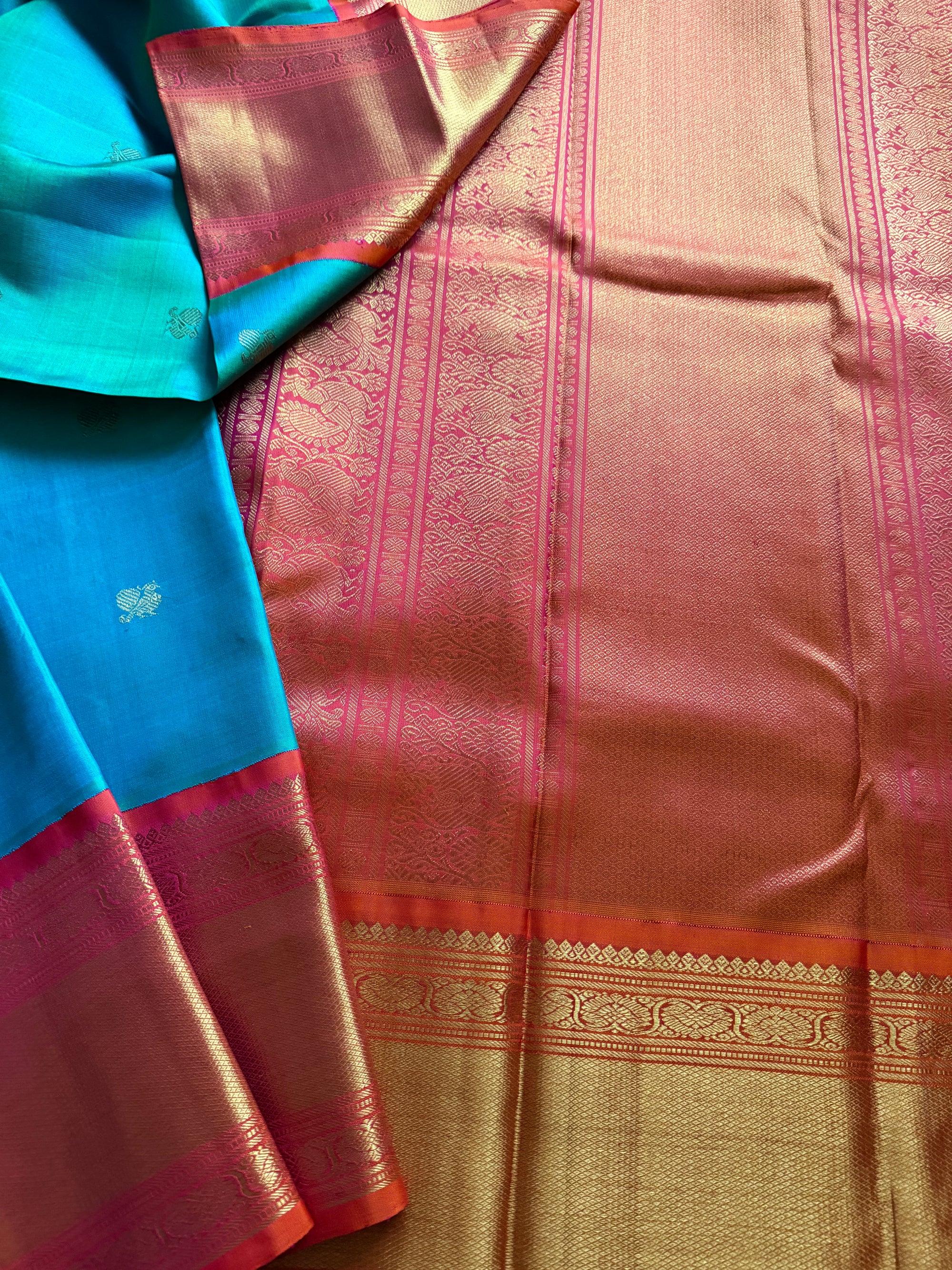MYTHILI:  Jewel tone blue