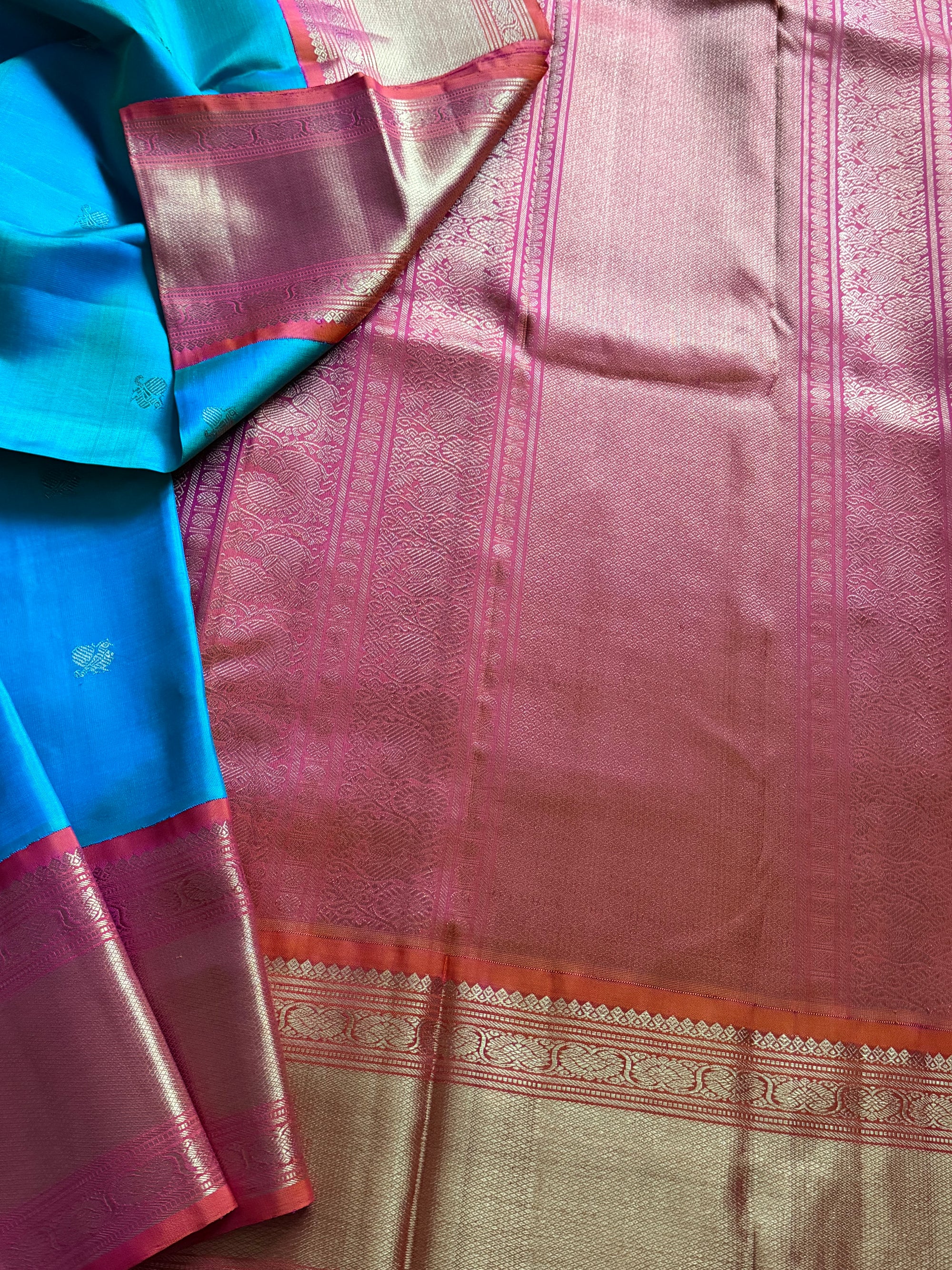 MYTHILI:  Jewel tone blue