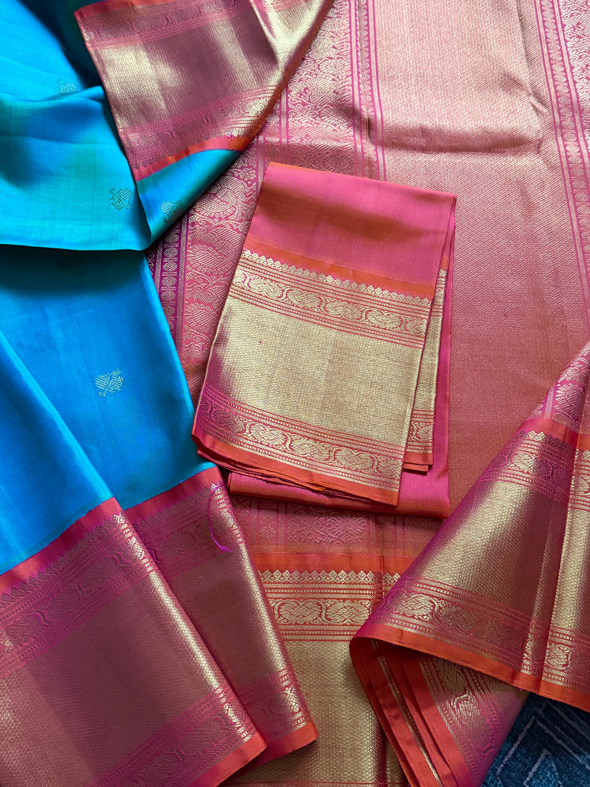 MYTHILI:  Jewel tone blue