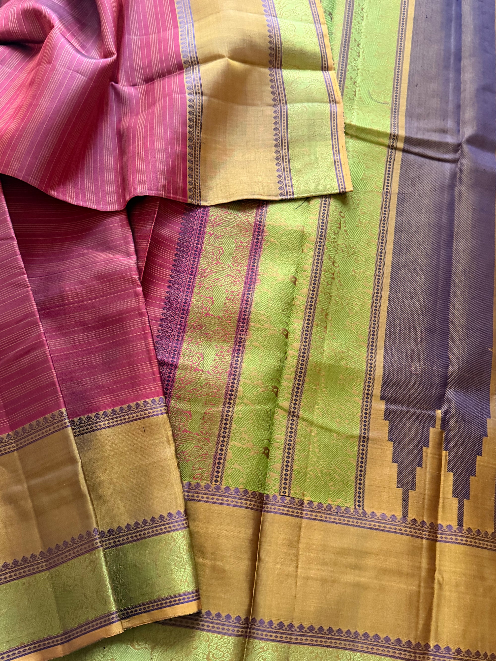 No Zari Kanjivaram Soft Silk