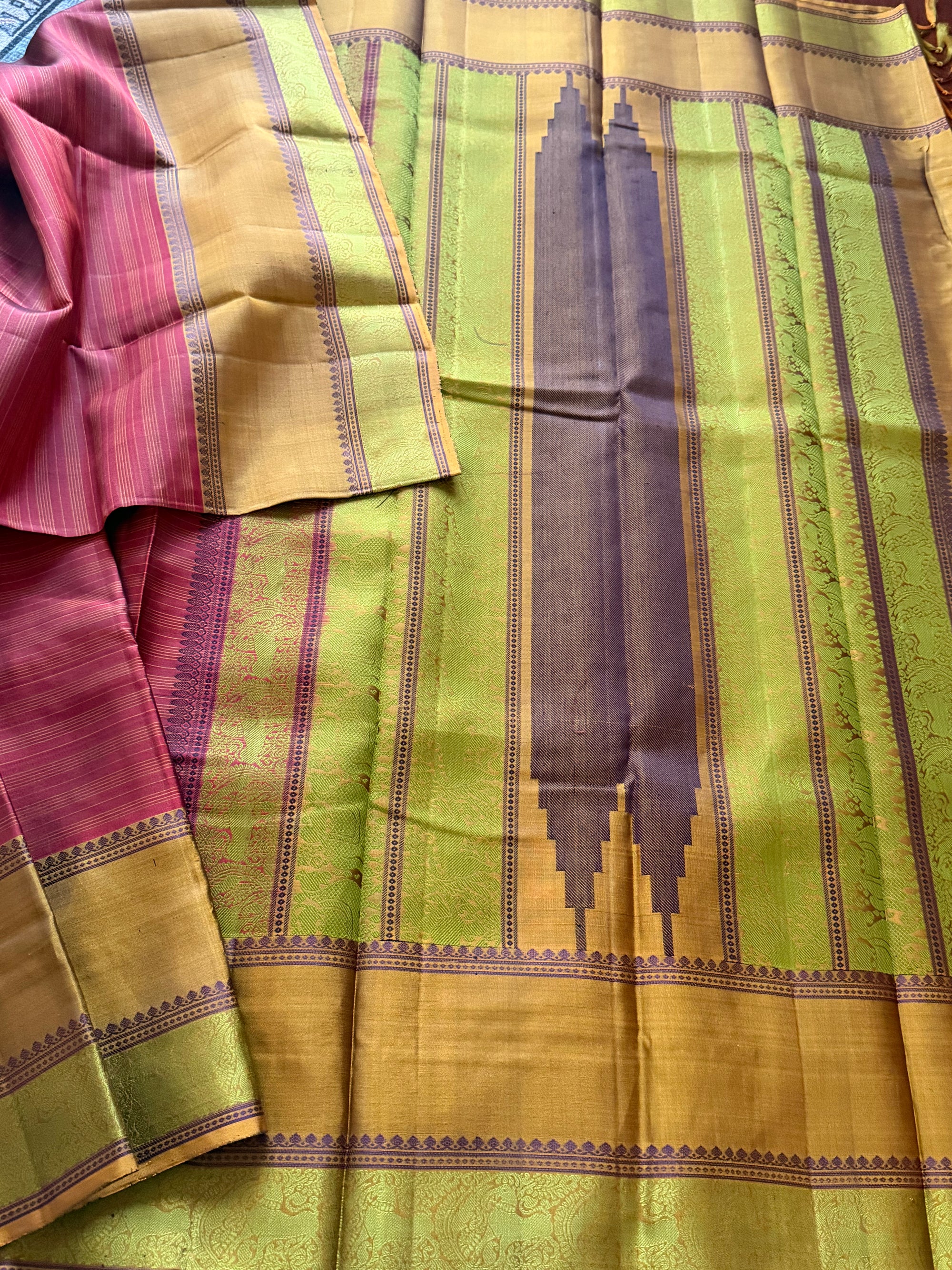 No Zari Kanjivaram Soft Silk