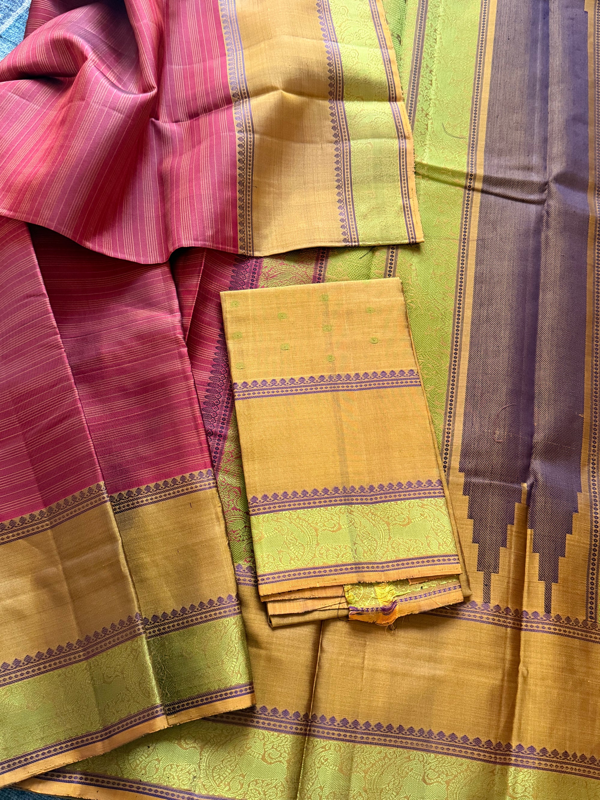 No Zari Kanjivaram Soft Silk