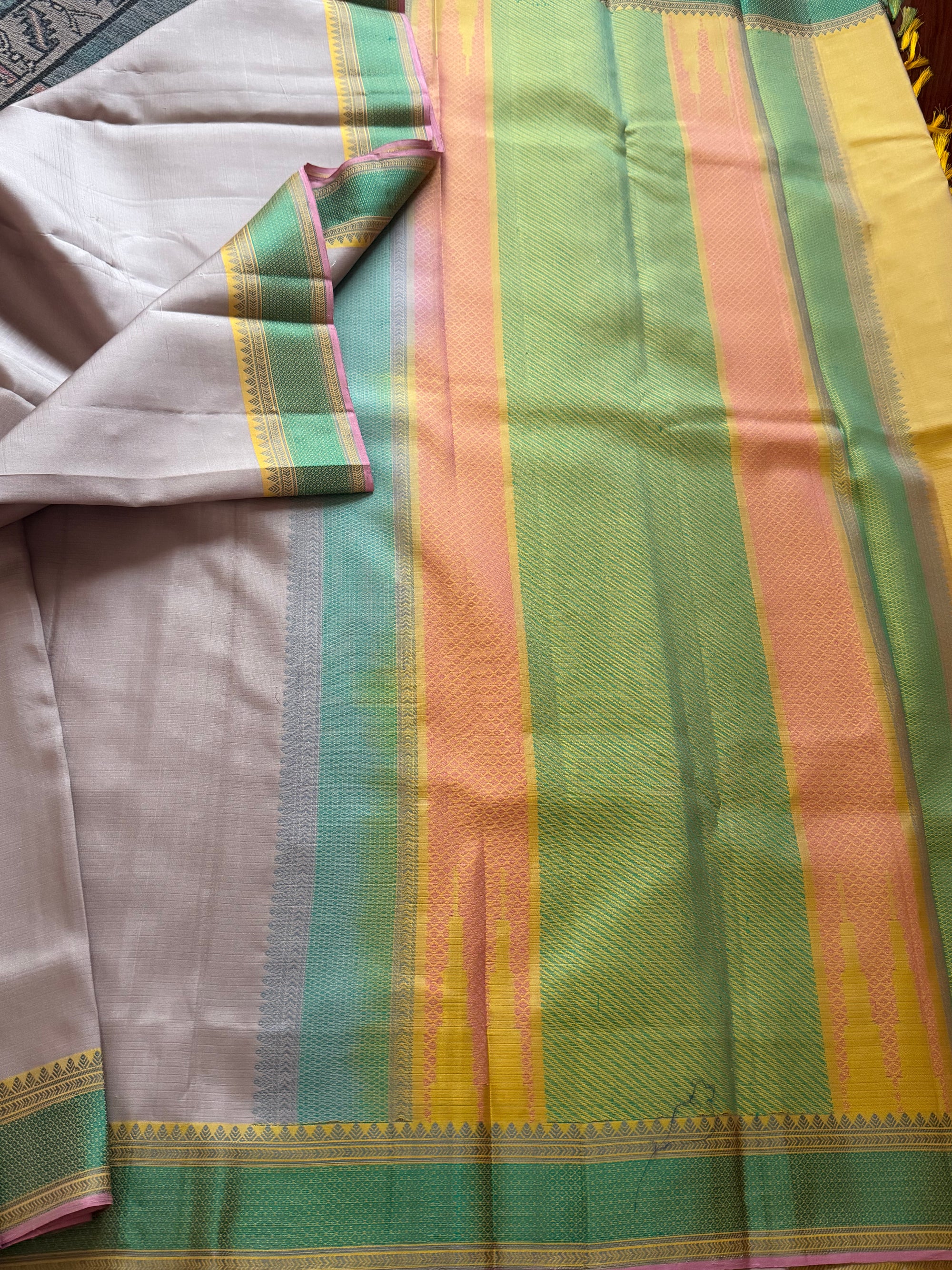 No Zari Kanjivaram Soft Silk