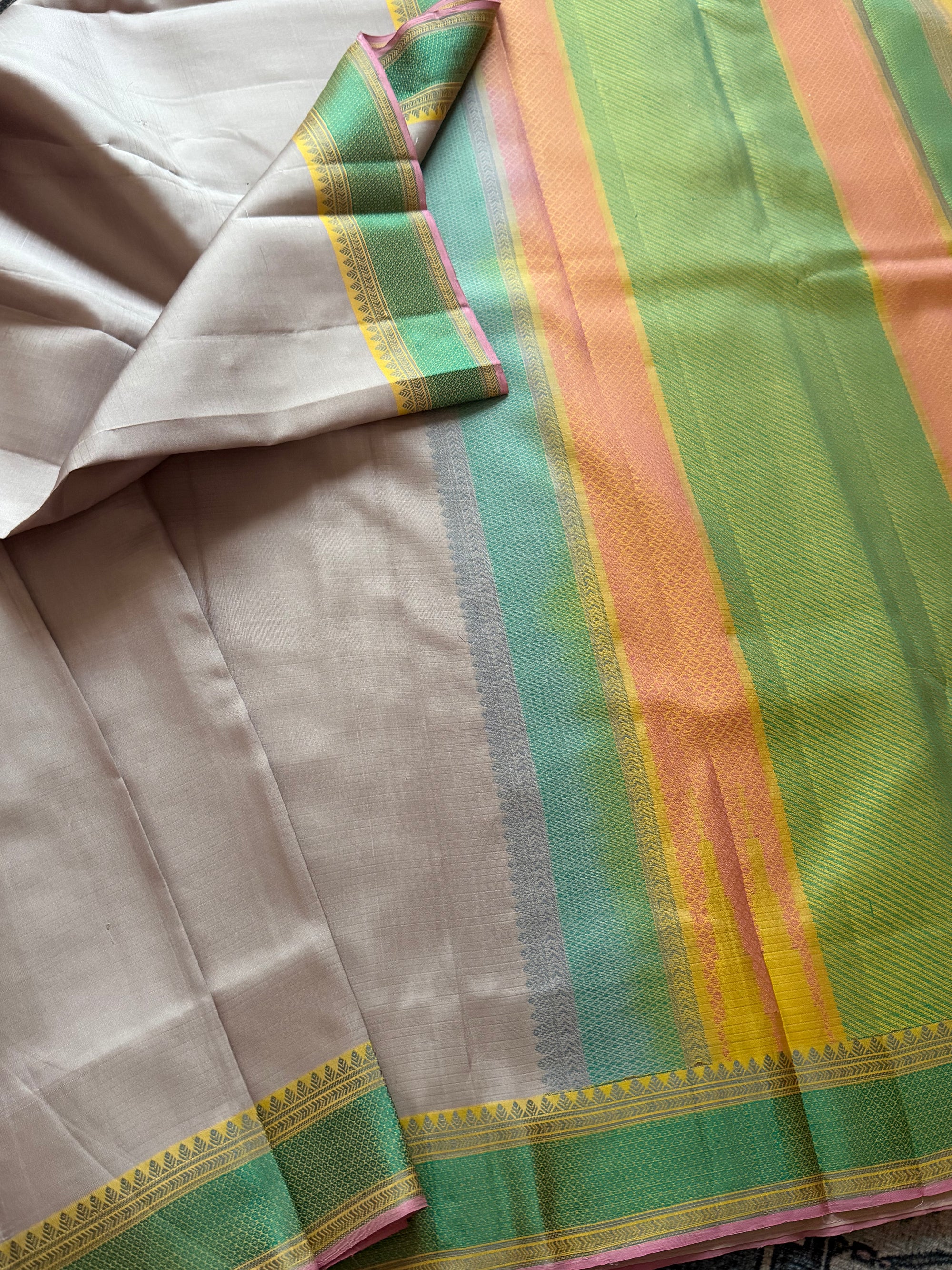 No Zari Kanjivaram Soft Silk
