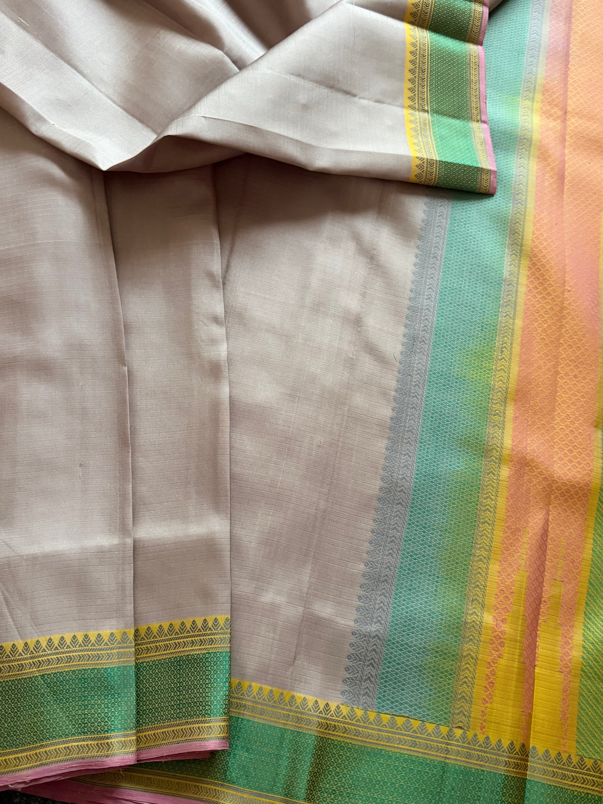 No Zari Kanjivaram Soft Silk