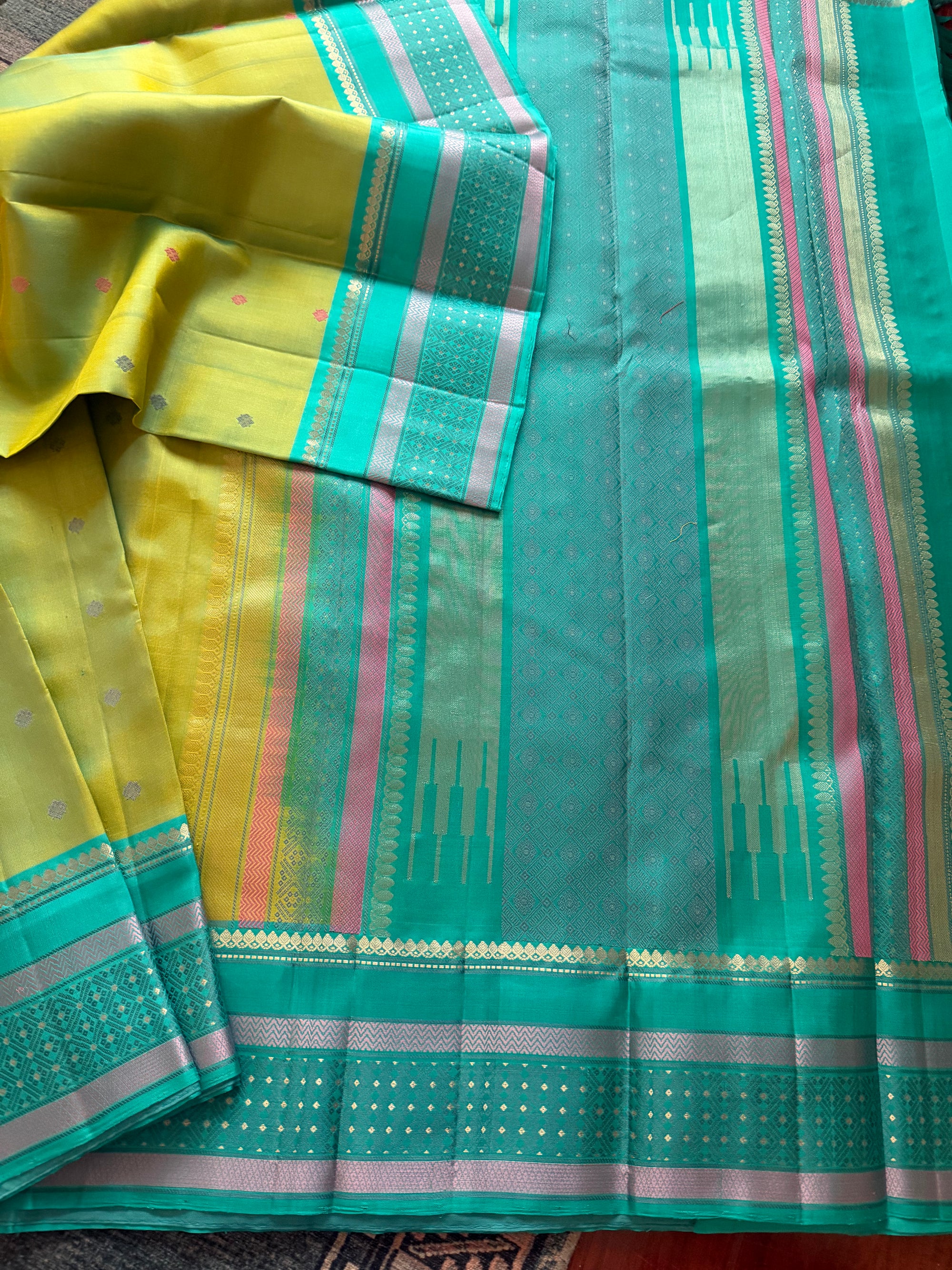 No Zari Kanjivaram Soft Silk