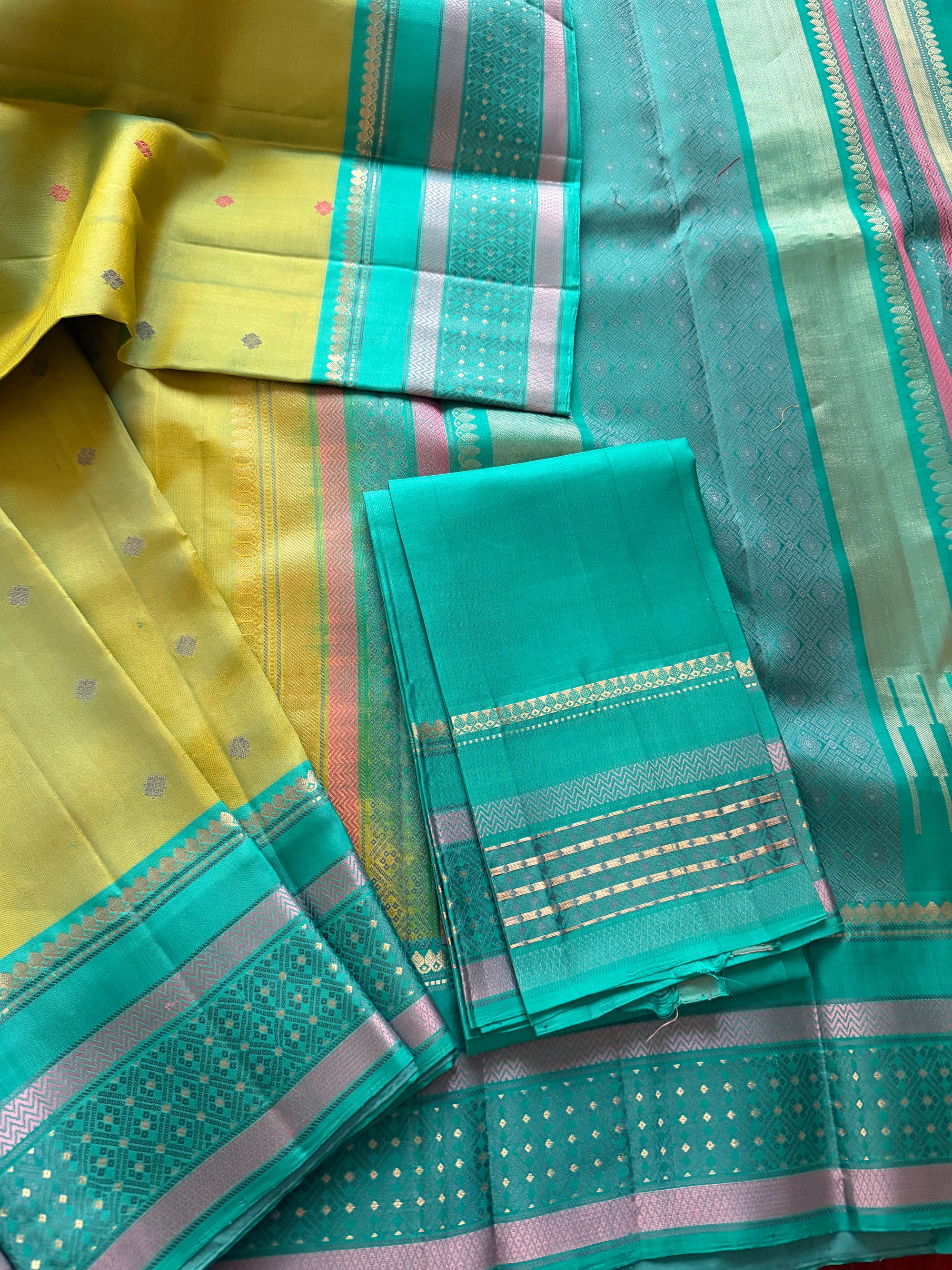 No Zari Kanjivaram Soft Silk