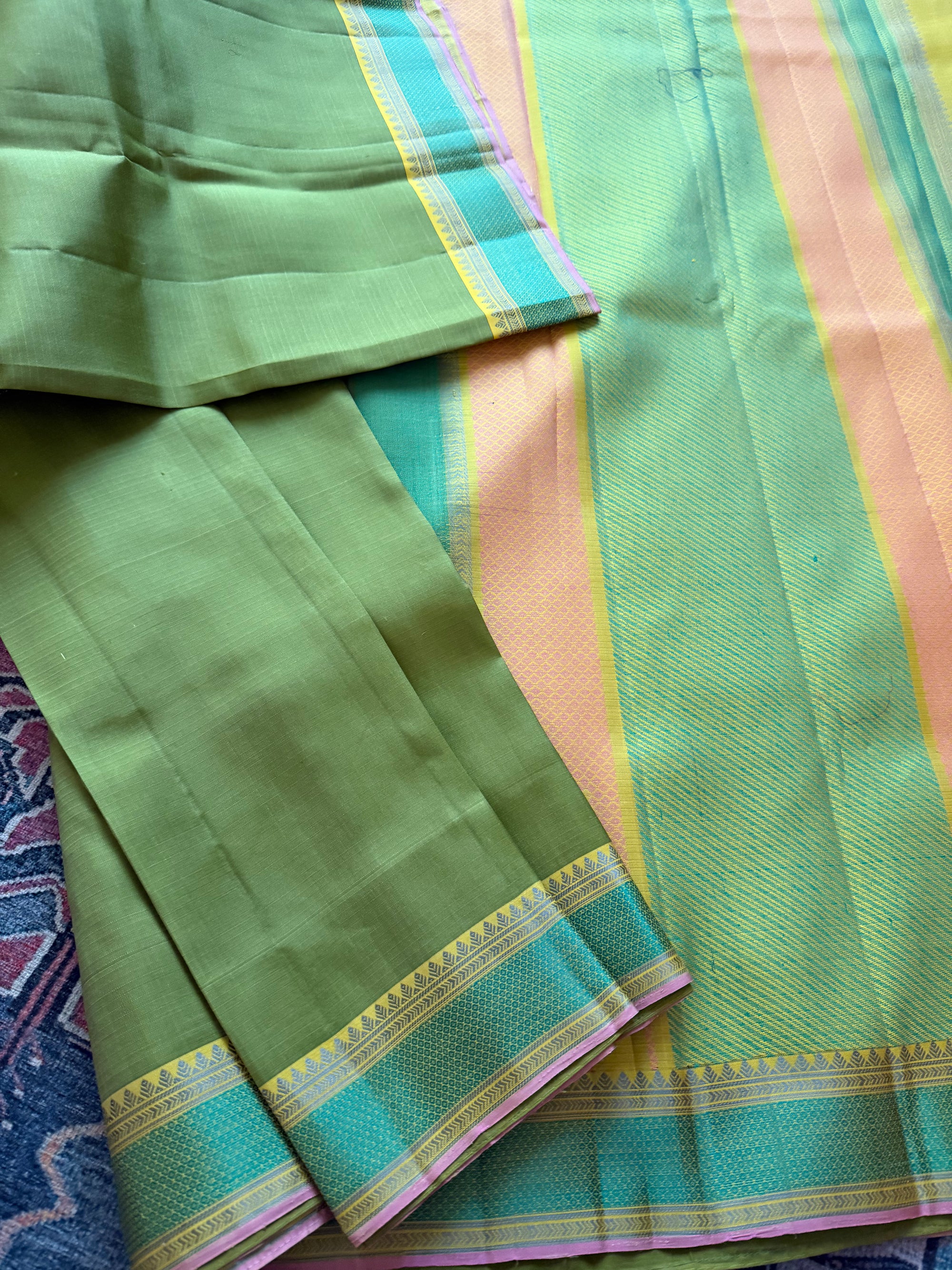 No Zari Kanjivaram Soft Silk