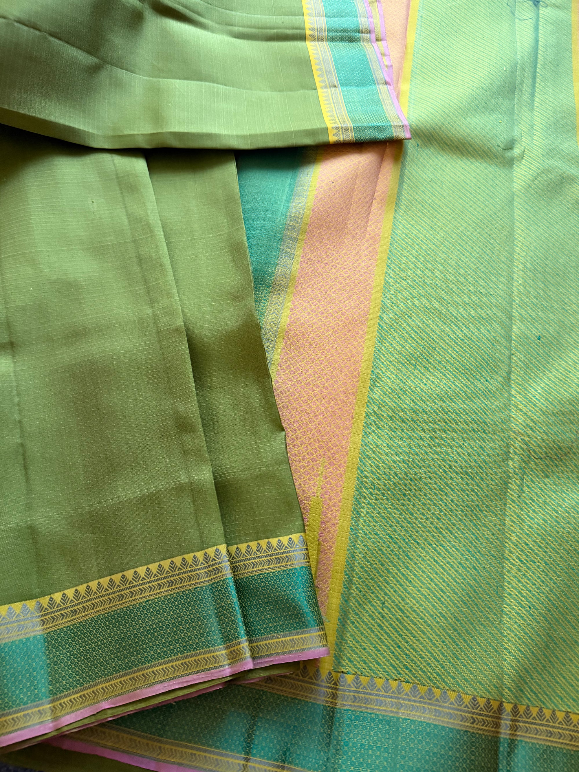 No Zari Kanjivaram Soft Silk