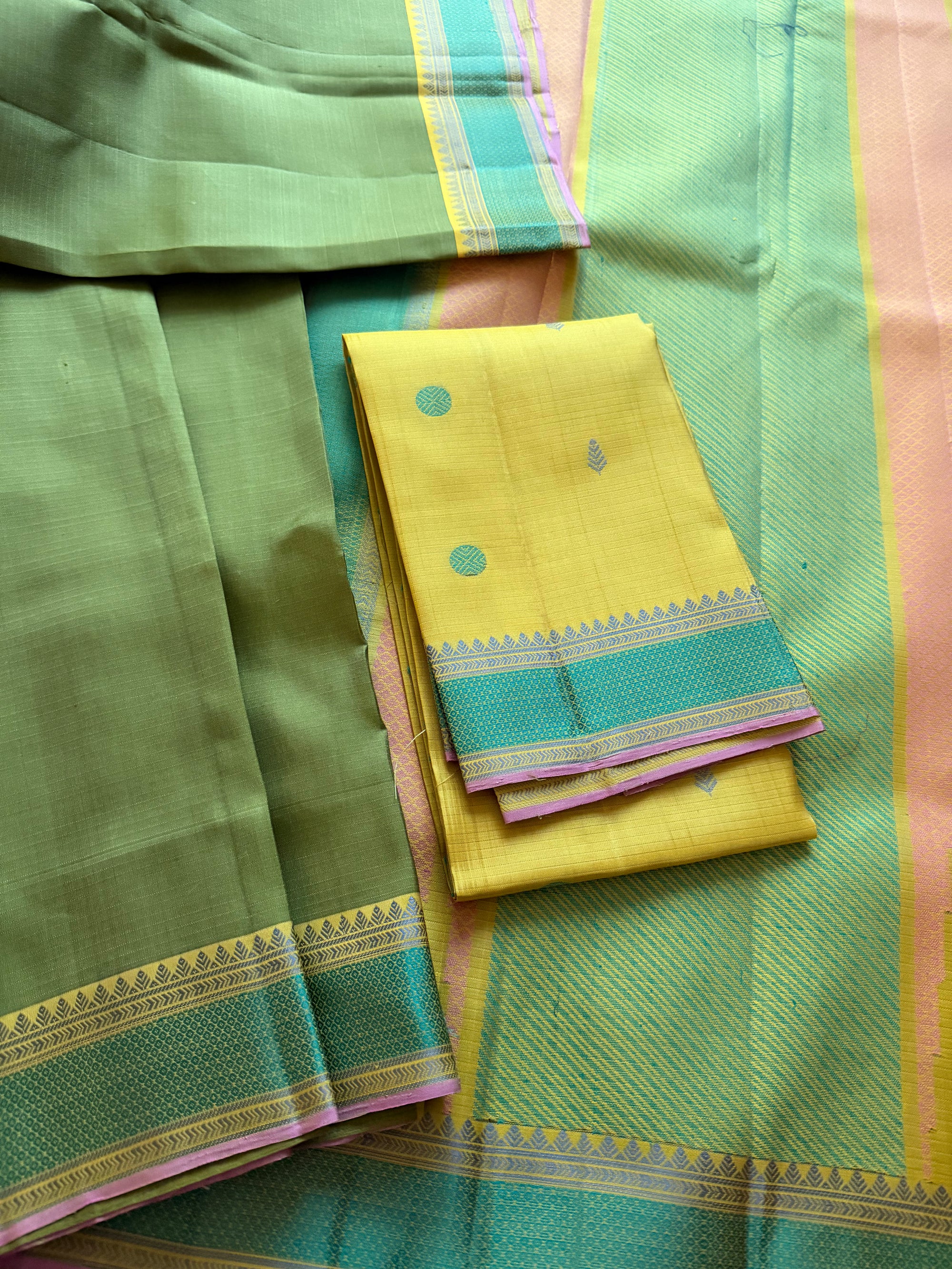No Zari Kanjivaram Soft Silk