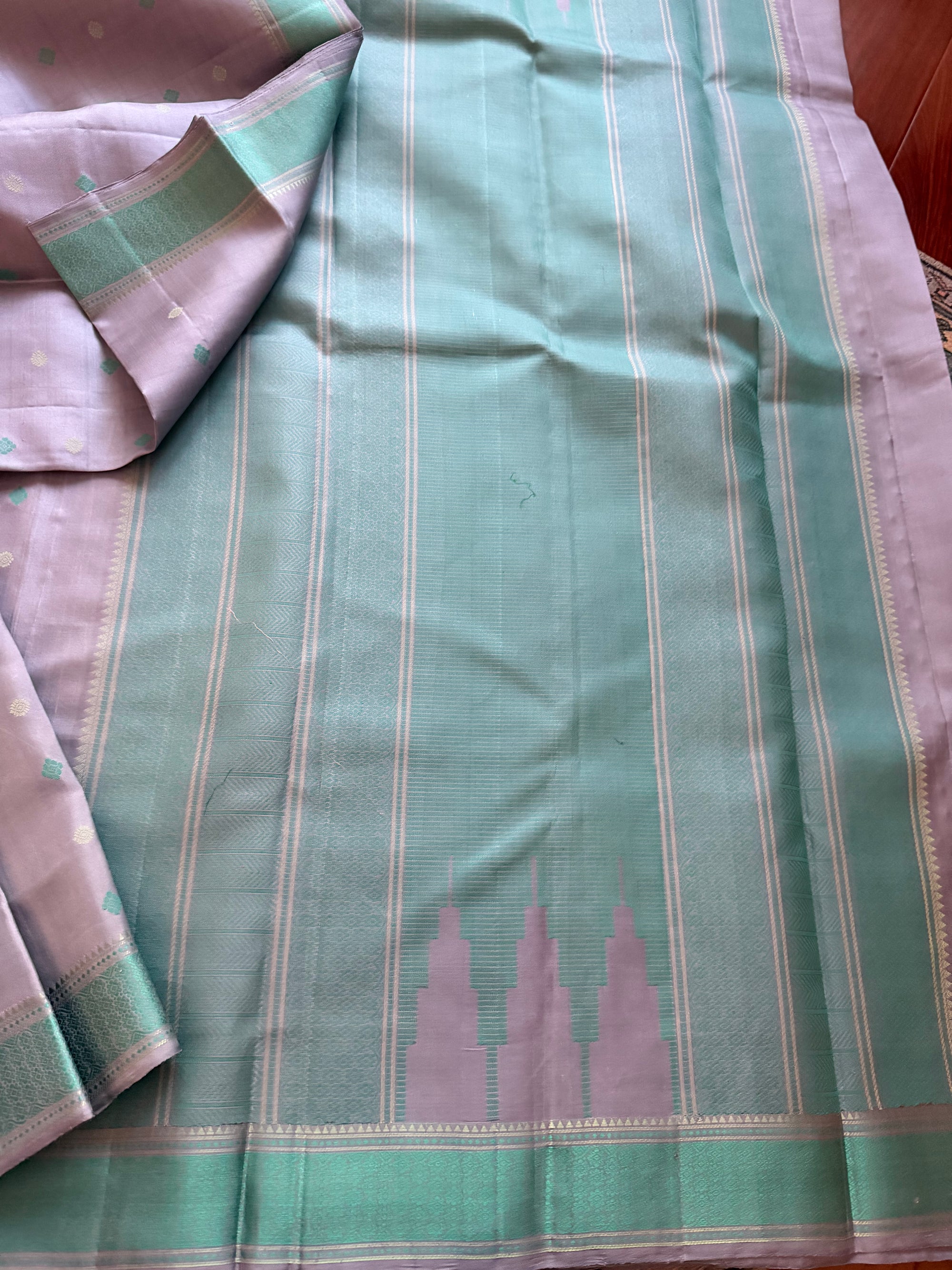 No Zari Kanjivaram Soft Silk