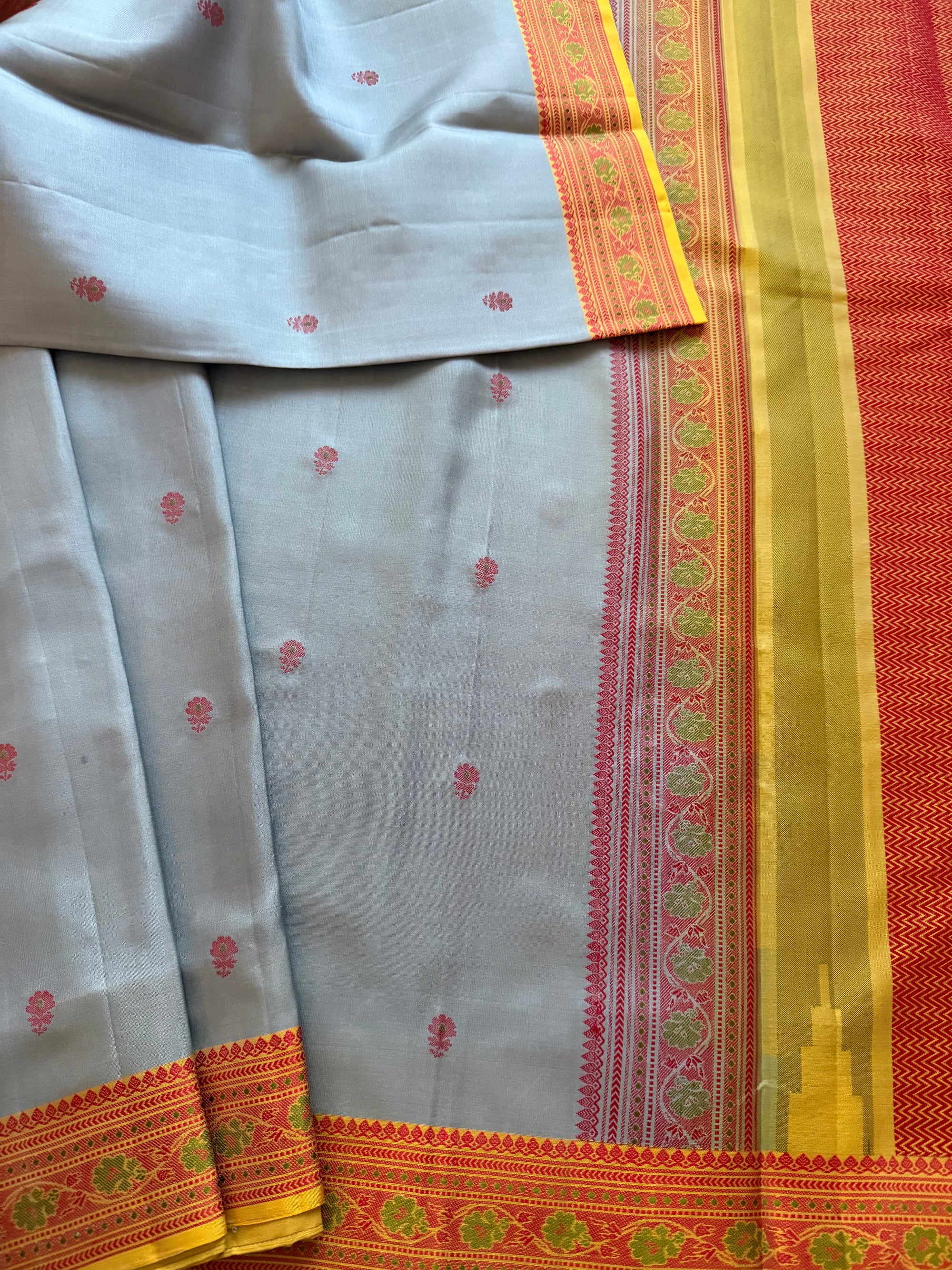 No Zari Kanjivaram Soft Silk
