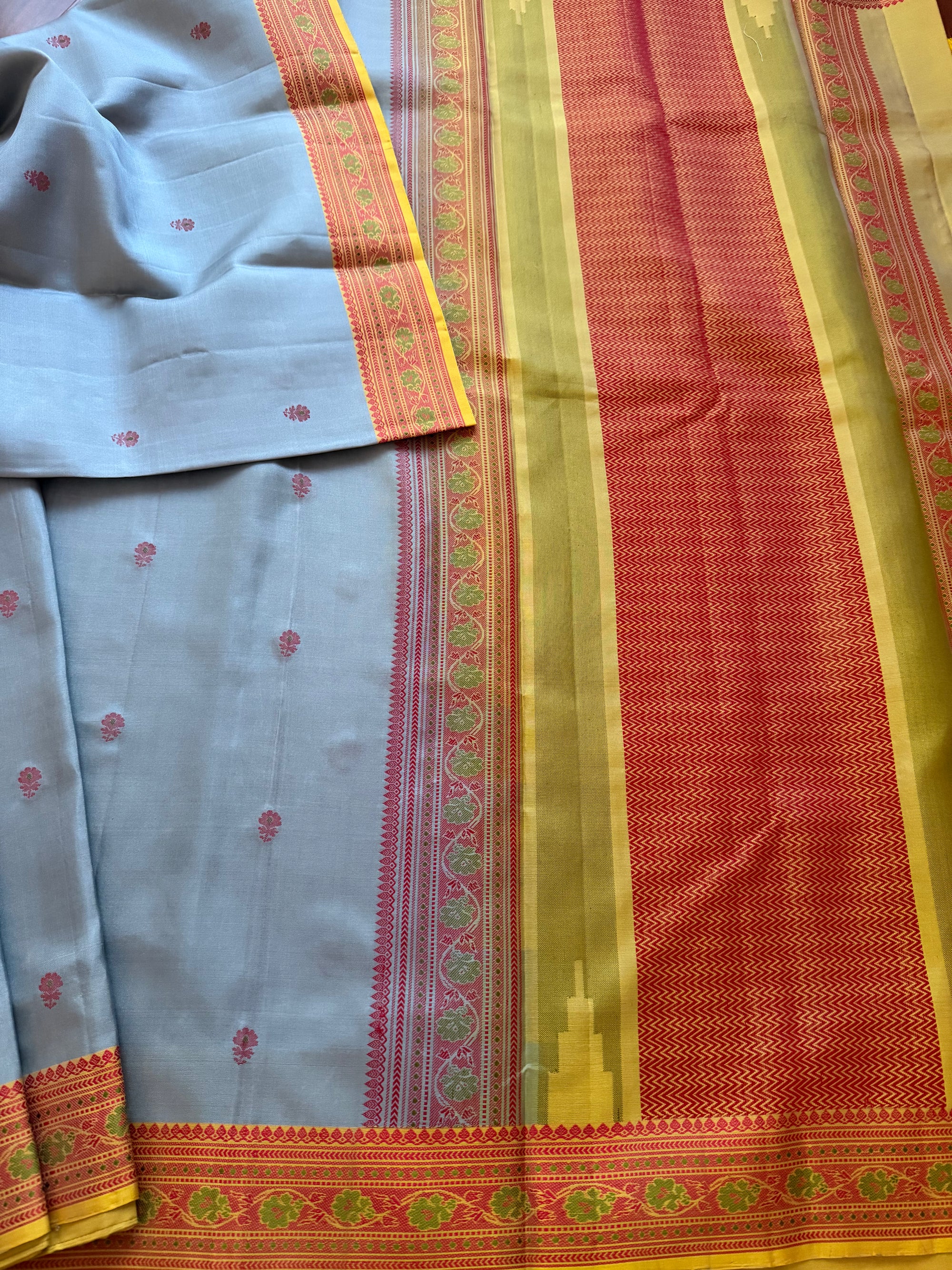 No Zari Kanjivaram Soft Silk