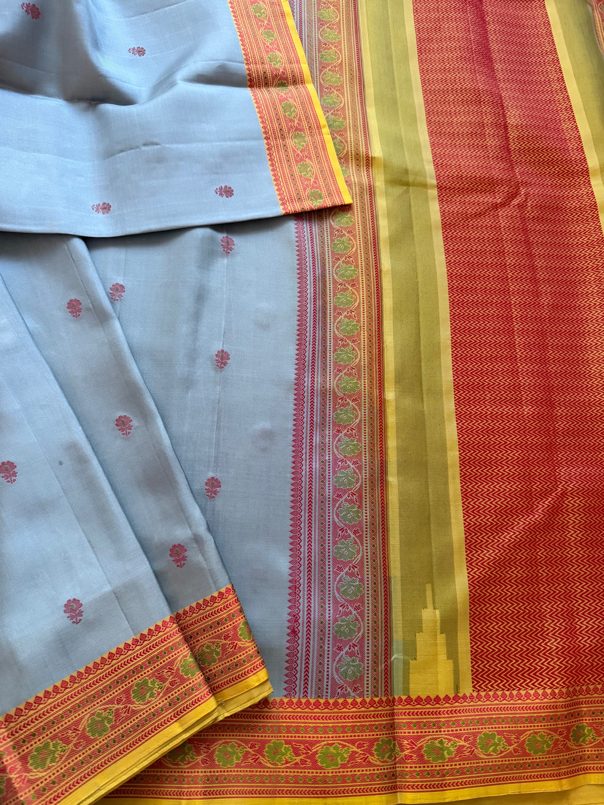 No Zari Kanjivaram Soft Silk