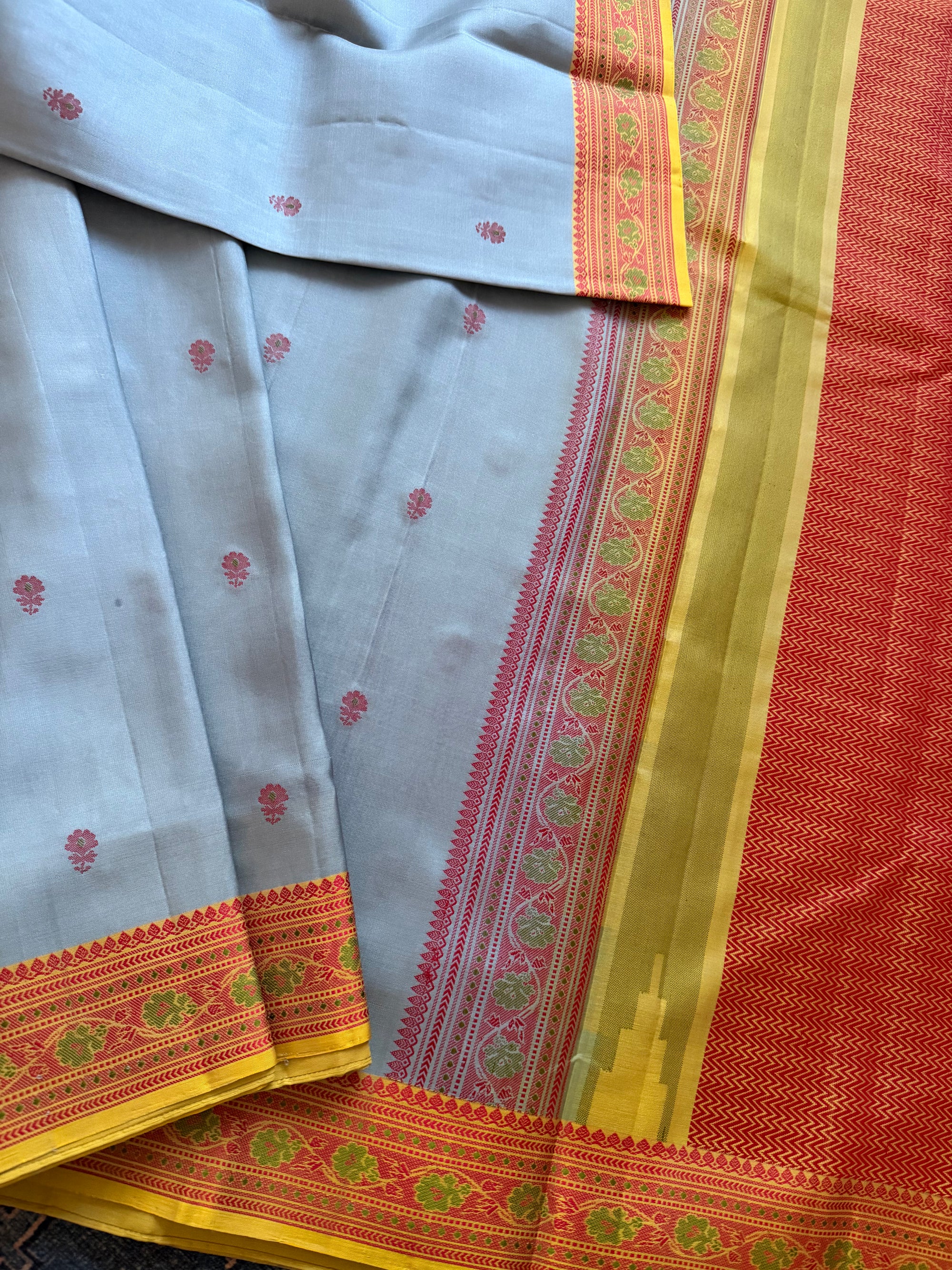 No Zari Kanjivaram Soft Silk