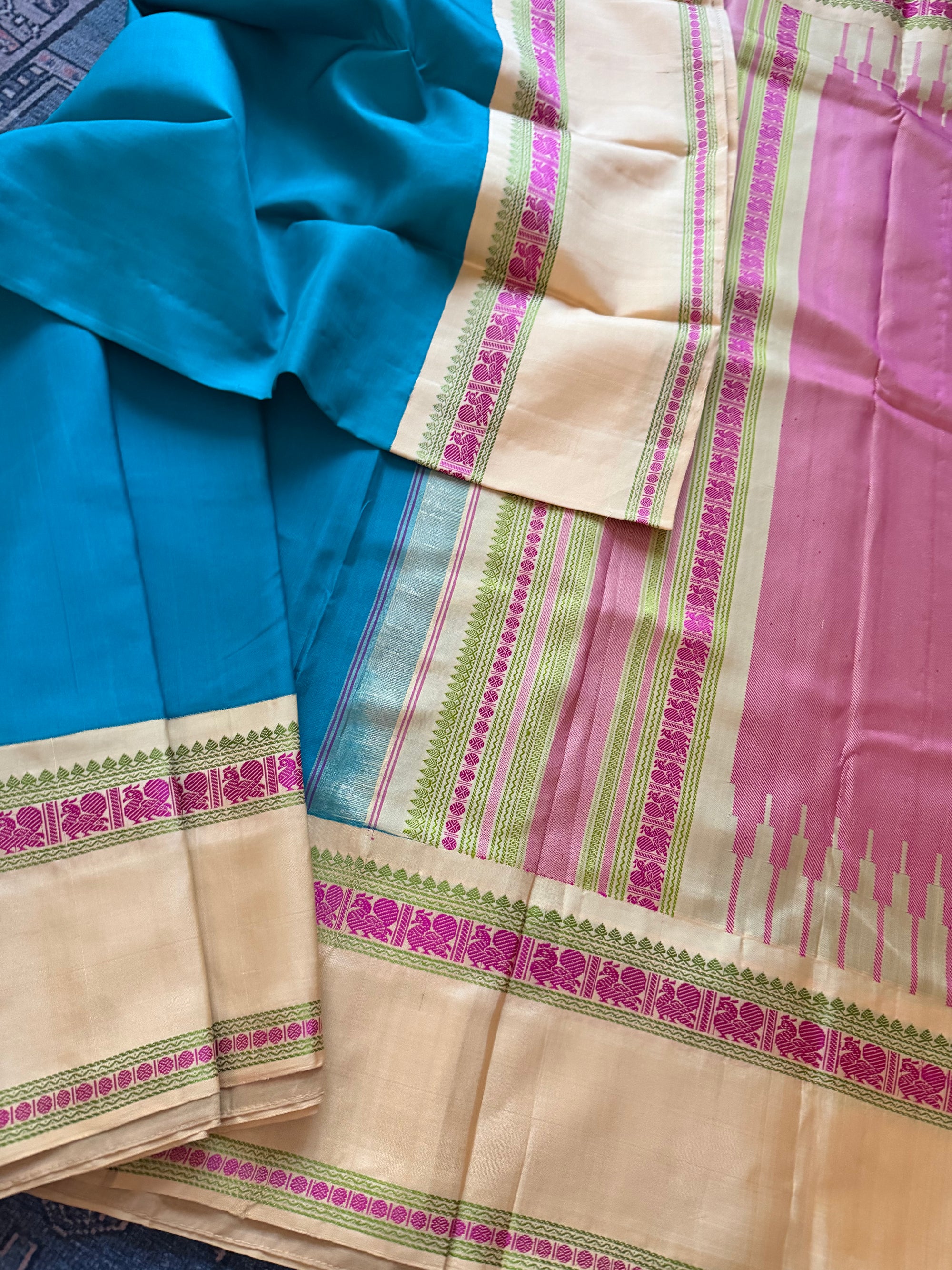 No Zari Kanjivaram Soft Silk